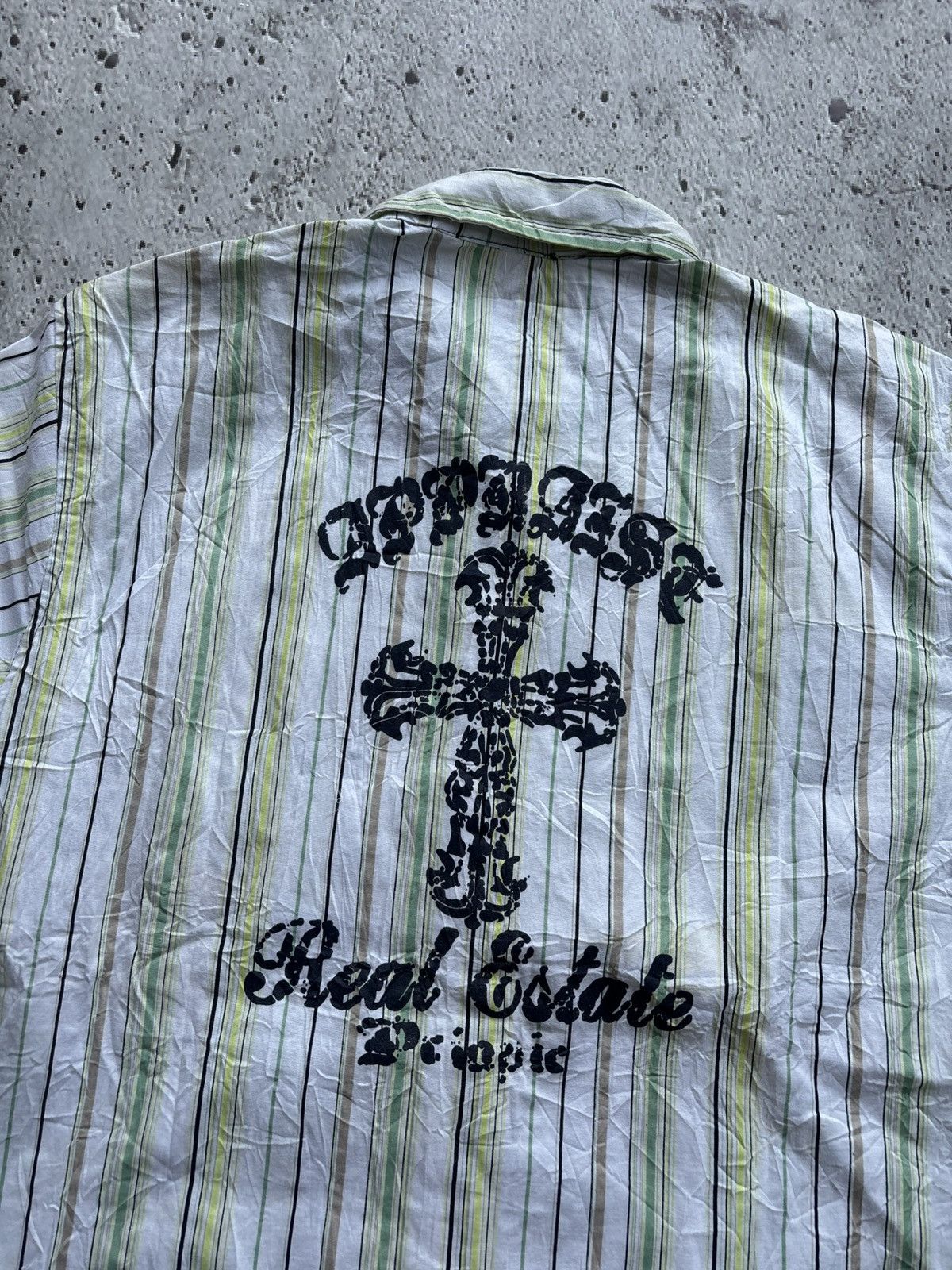 Hysteric Glamour Y2k Kafandeng Stripe Punk Style Shirt Size US M / EU 48-50 / 2 - 5 Thumbnail