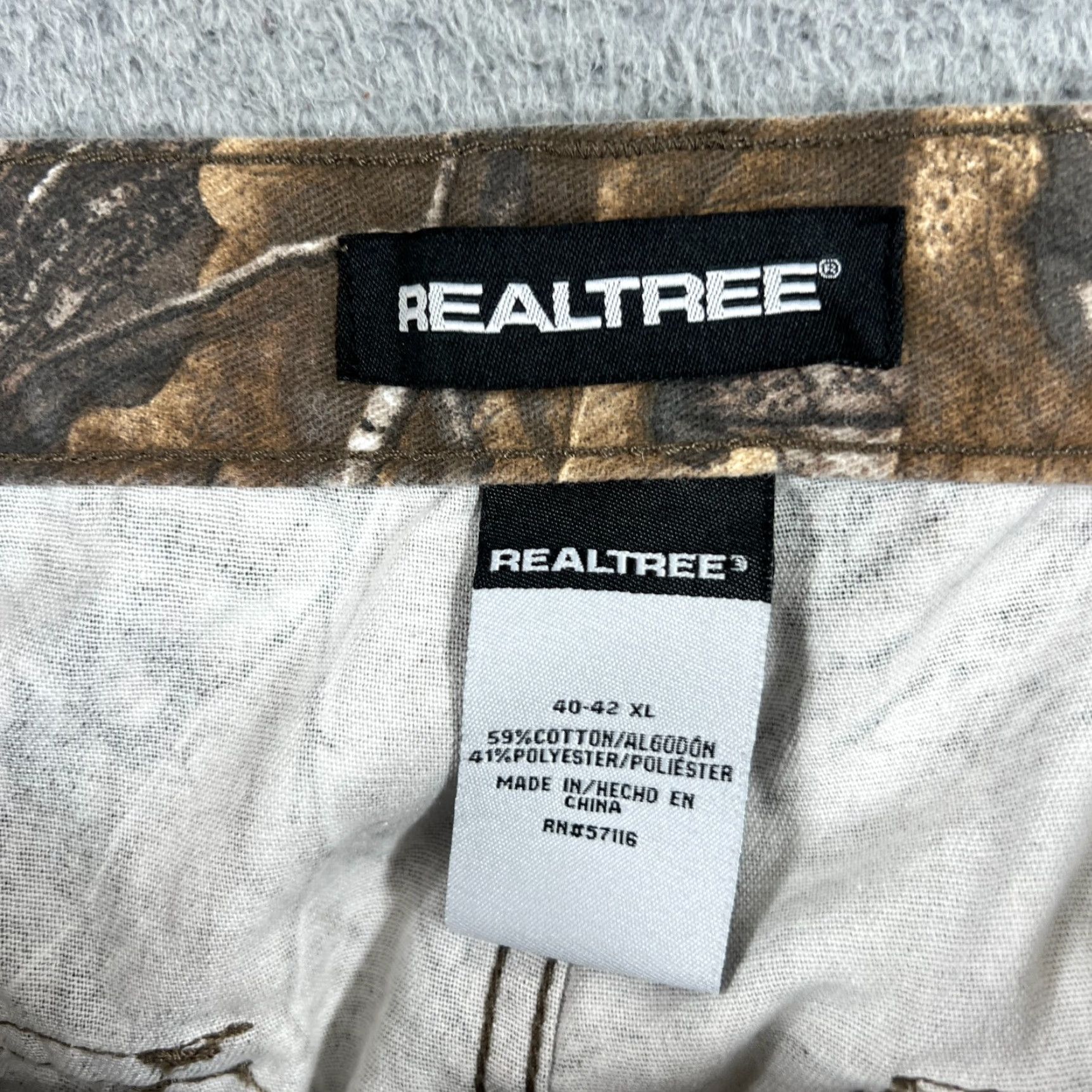 Realtree Realtree Mens XL Pants Green Camouflage 40-42 Pockets Cargo Hunting Outdoor Classic Style Ankle Straight Bagged? No. Size US 40 / EU 56 - 7 Thumbnail