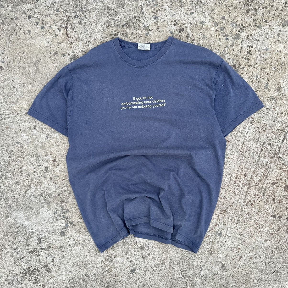 Vintage Vintage T-shirts Joke Humor Japanese style Big Logo Y2K 00s Size US L / EU 52-54 / 3 - 1 Thumbnail