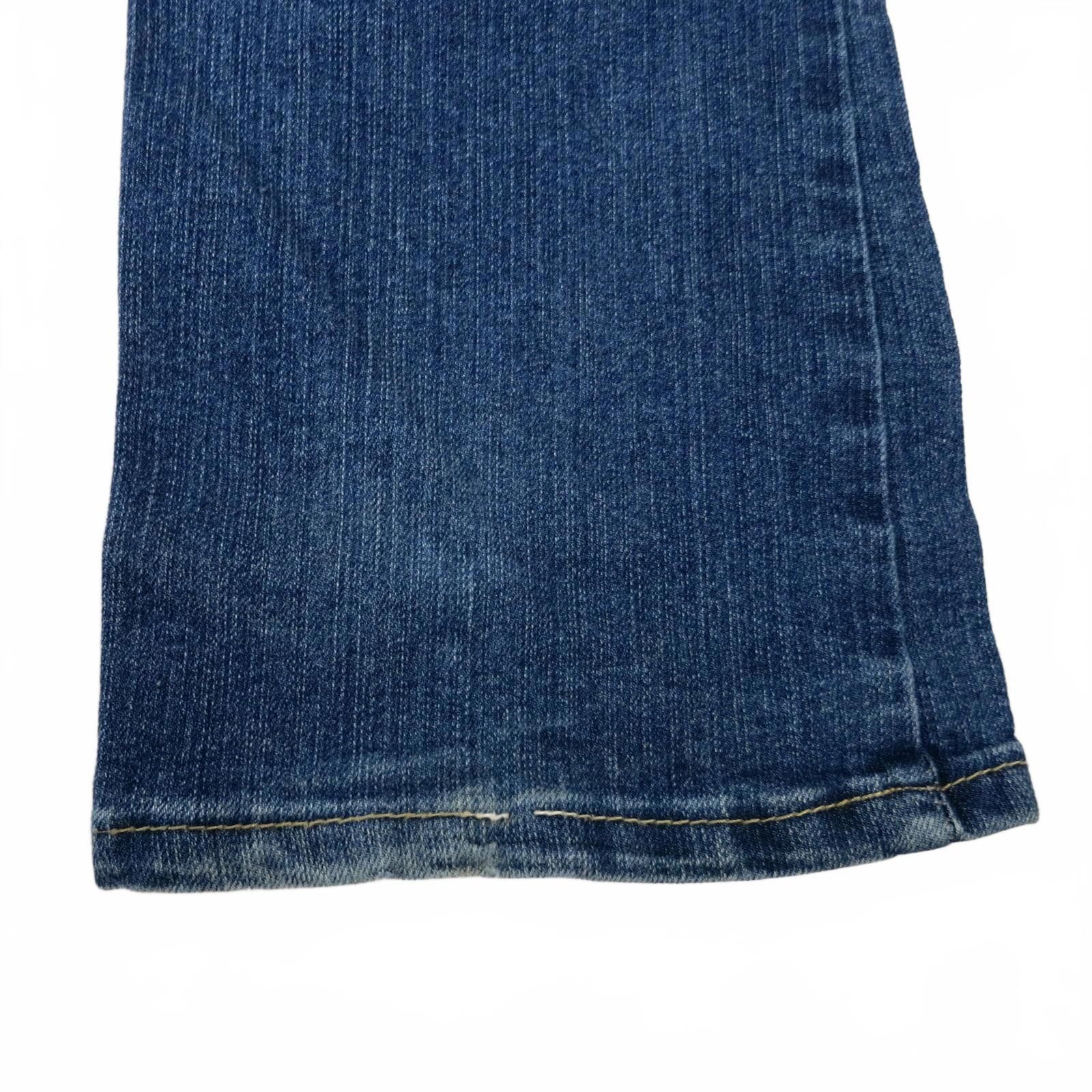 Anti Social Social Club So Bootcut Blue Denim Jeans Kids Size 10 Size 24" / US 00 / IT 34 - 10 Thumbnail