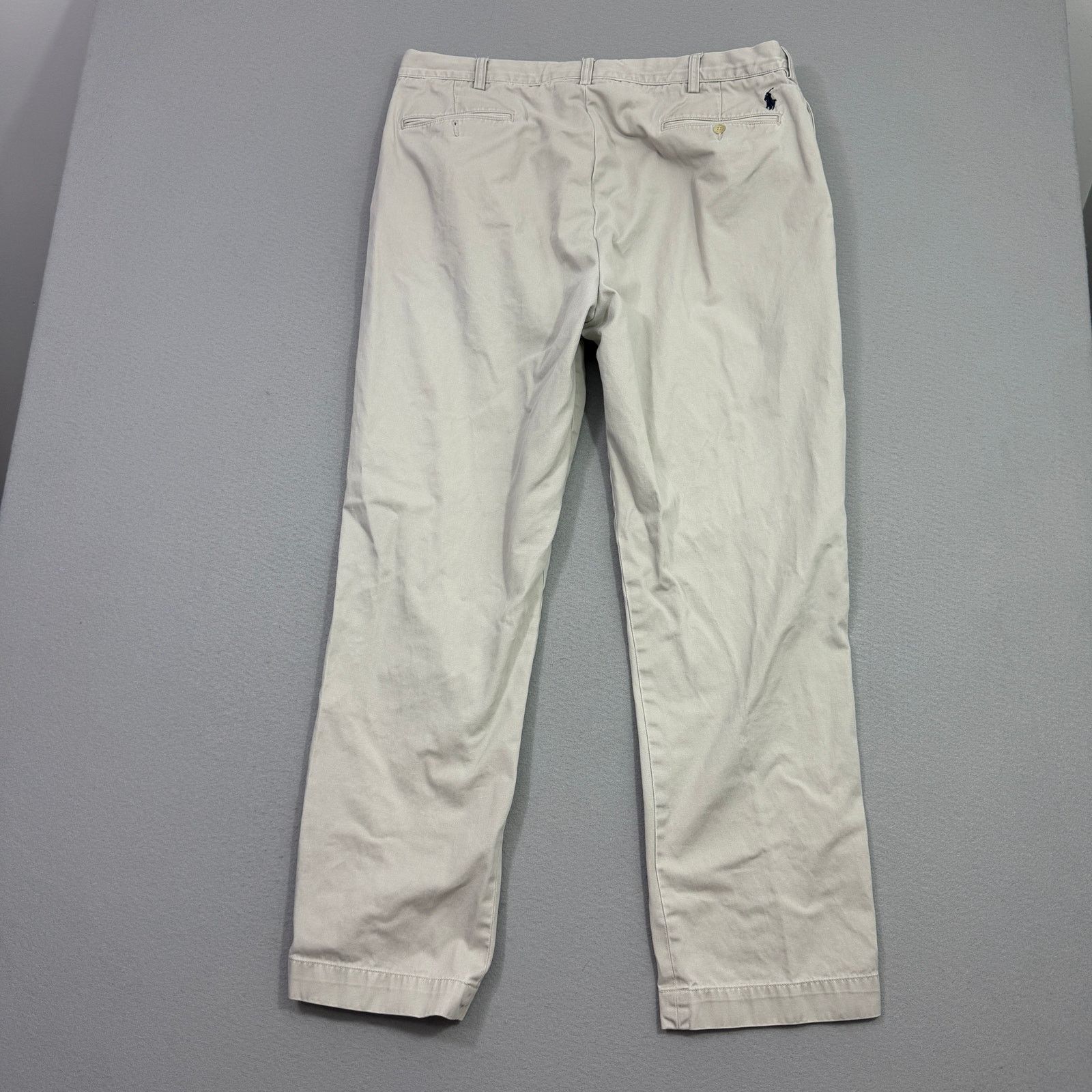 Polo Ralph Lauren Polo Ralph Lauren Ethan Chino Pants Men's 40x32 Beige Size US 40 / EU 56 - 7 Thumbnail