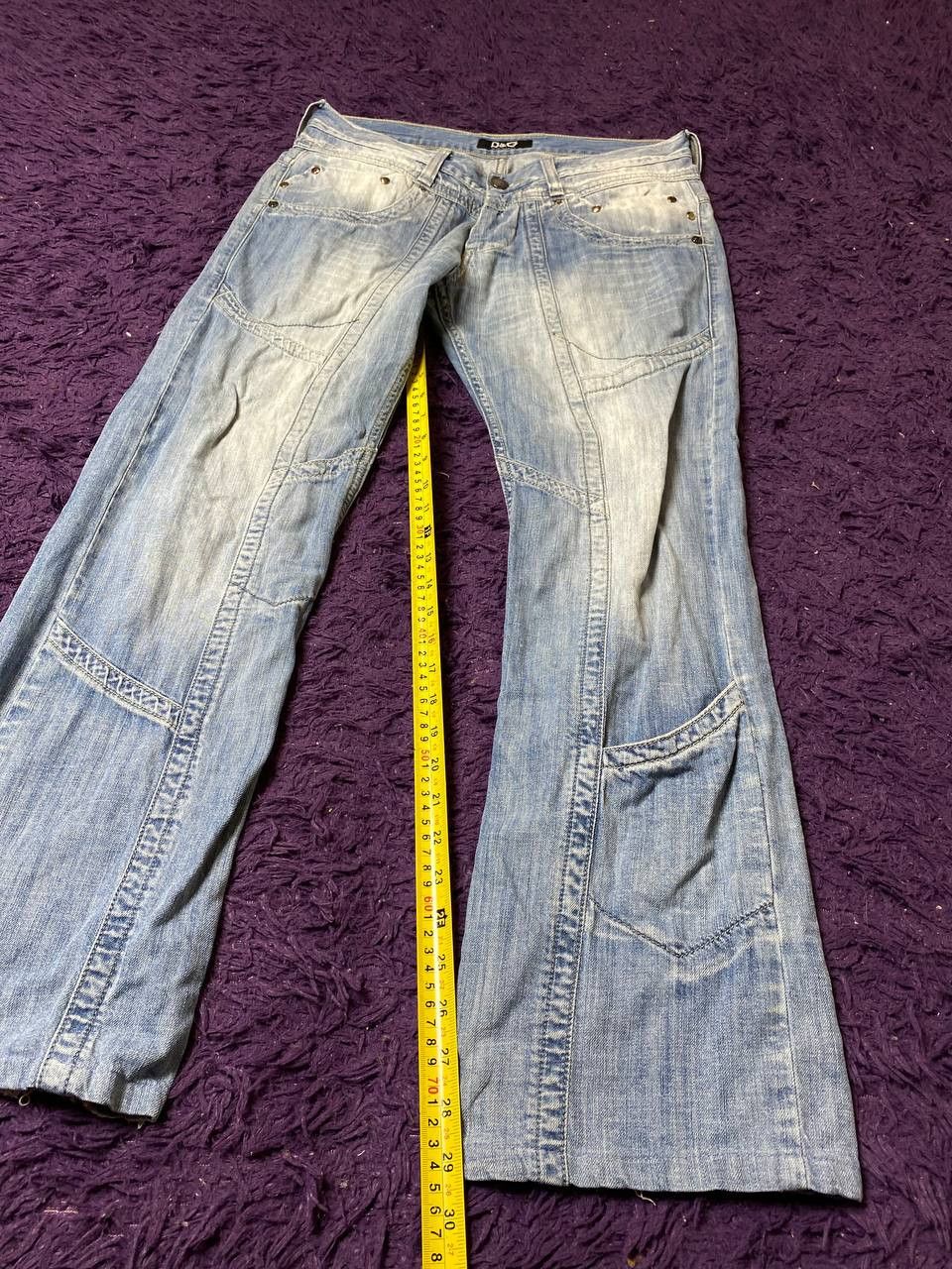 Other Y2K Vintage Dolce&Gabbana Jeans Streetwear Rare Casual Style Size US 31 - 12 Thumbnail