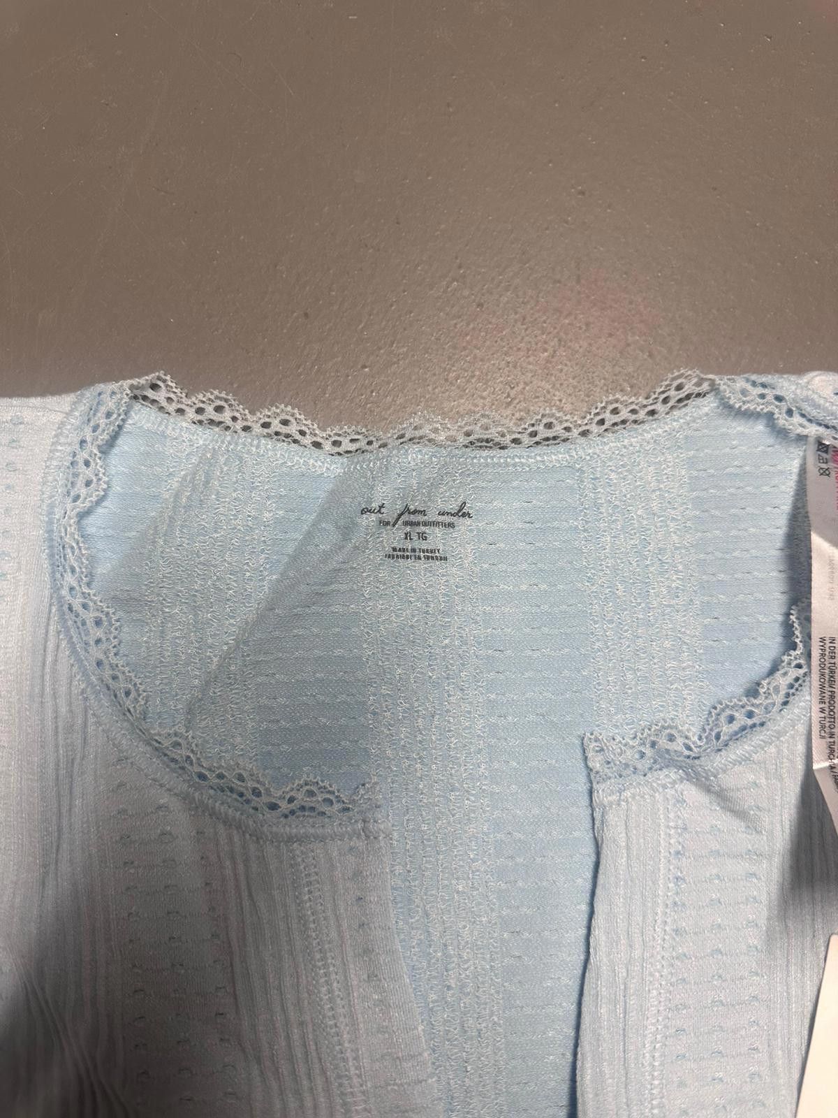 Urban Outfitters Urban Outfitters Light Blue Textured Top Size XL / US 12-14 / IT 48-50 - 4 Thumbnail