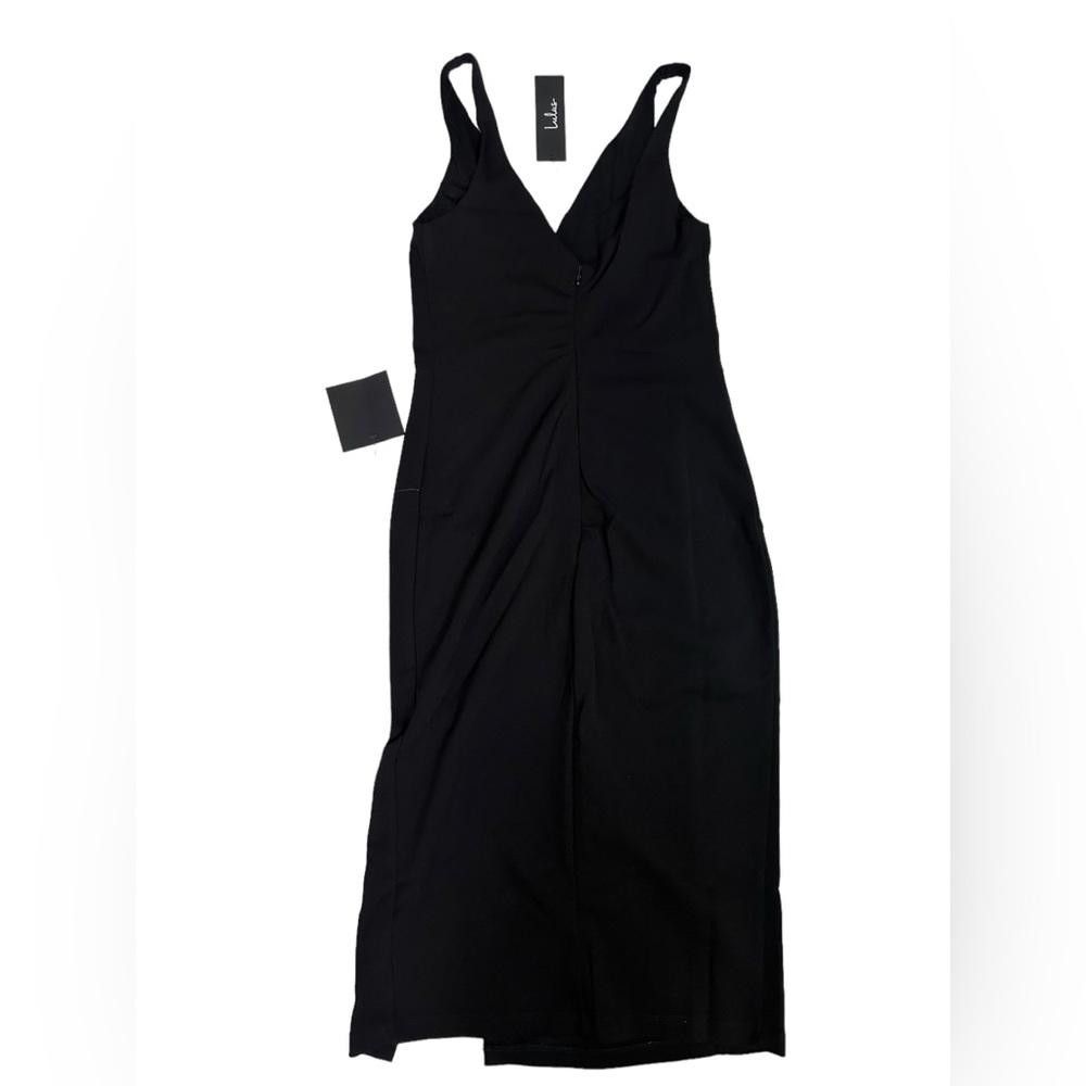 Lulus Lulus l NWT Iconic Moment Black Bodycon Midi Dress XS Size XS / US 0-2 / IT 36-38 - 6 Thumbnail