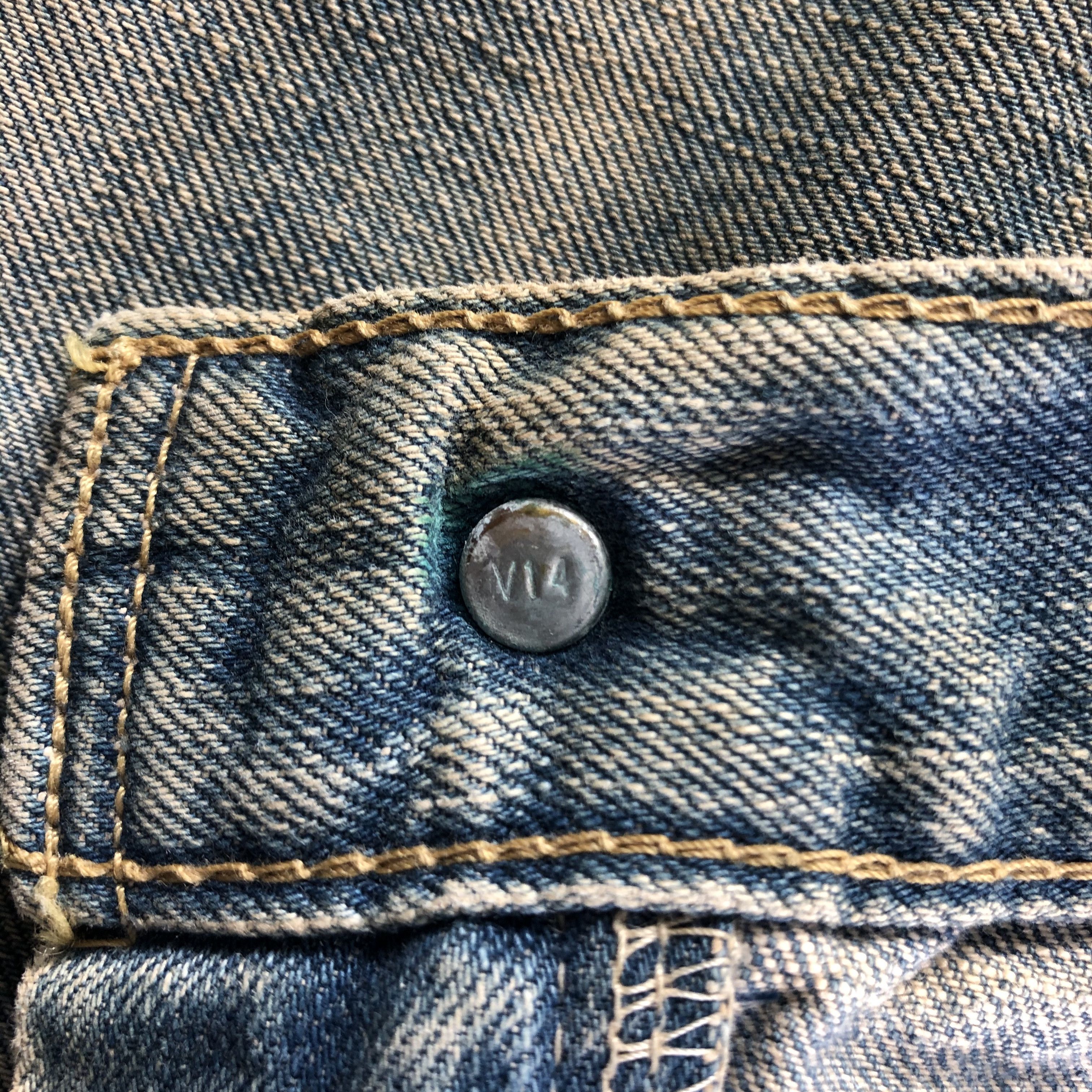 Levi's Vintage Levis 502 Jeans Rusty Wash Denim Size US 34 / EU 50 - 9 Thumbnail
