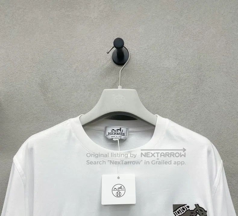 Hermes Hermes Short-sleeve T-shirt, SS24 pattern applique design Size US M / EU 48-50 / 2 - 4 Thumbnail