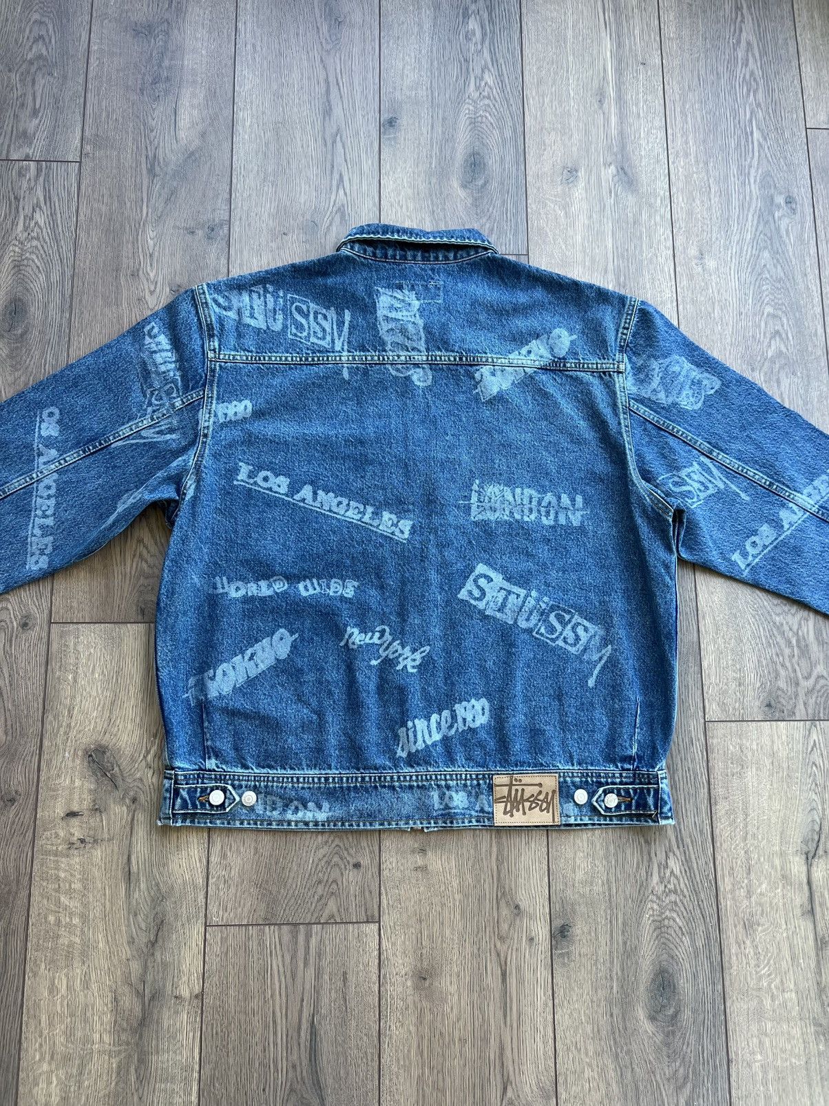 Stussy Stussy x Lance Mountain Denim Work Jacket XL Size US XL / EU 56 / 4 - 5 Thumbnail