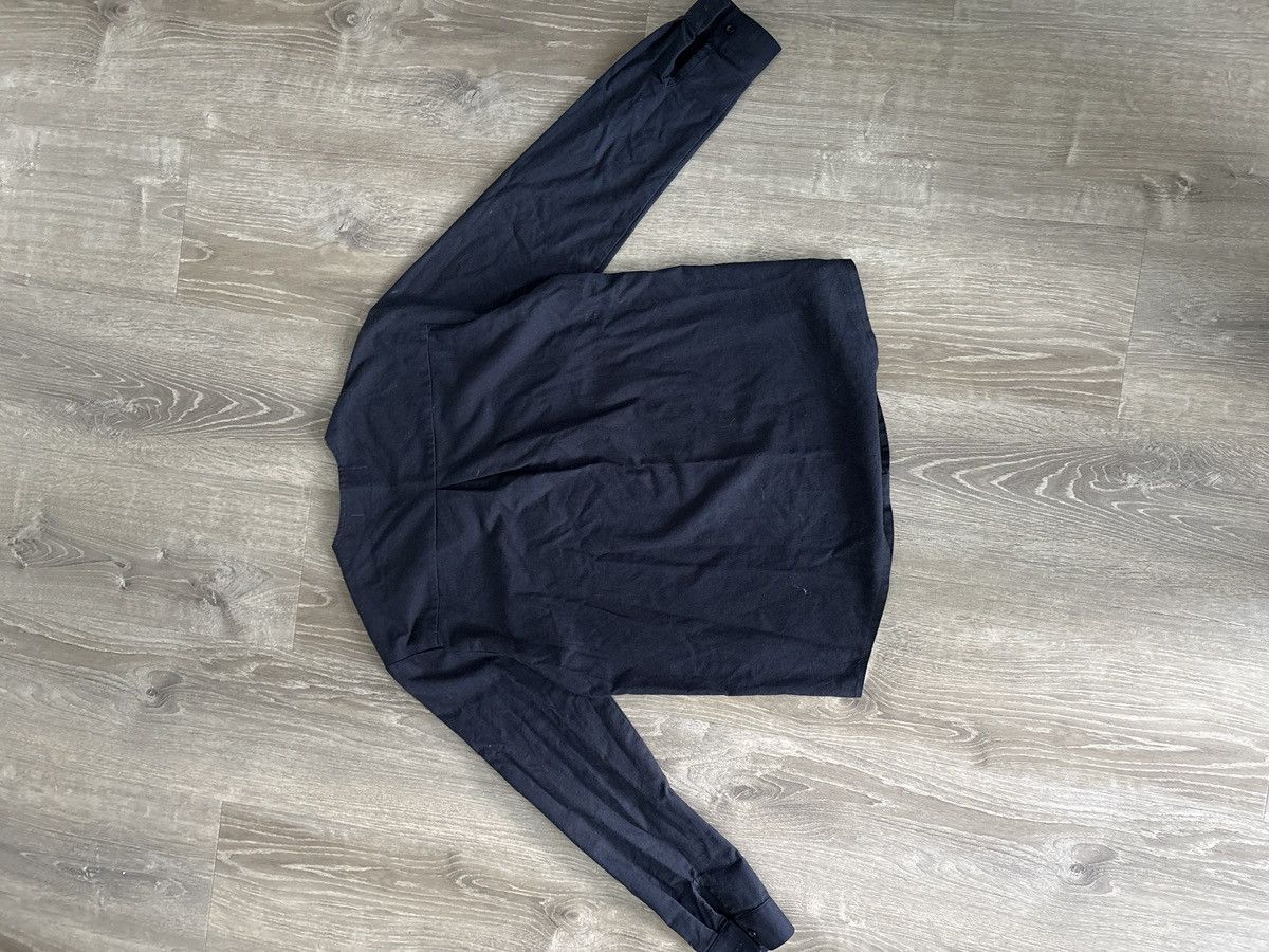 Japanese Brand Yohji Yamamoto x Japanese collarless shirt Size US L / EU 52-54 / 3 - 2 Thumbnail