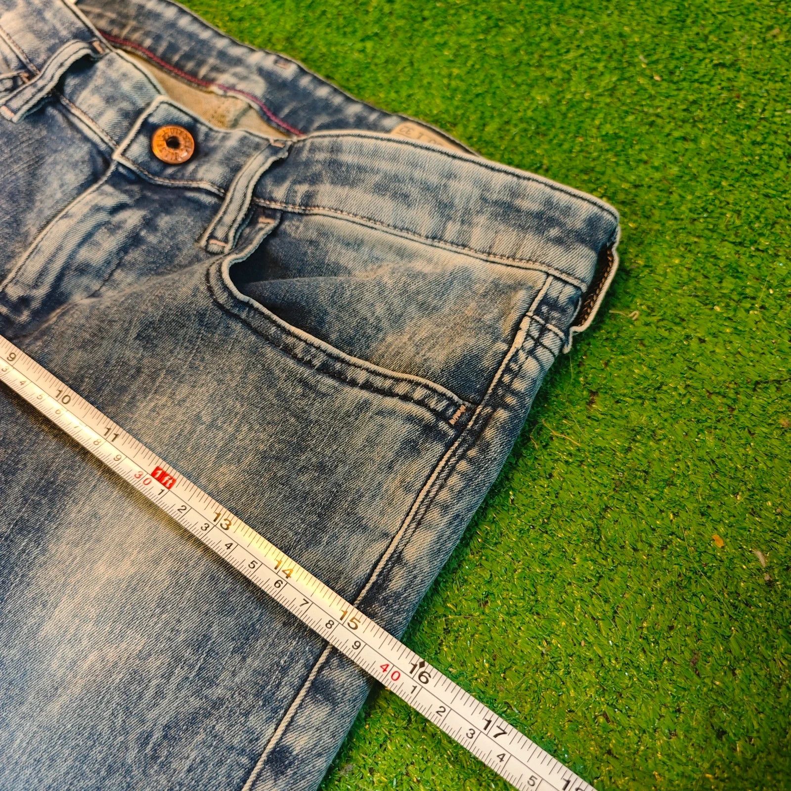 Diesel Diesel Skinzee-low Jeans Womens 30x32 stone wash super slim Size 30" / US 8 / IT 44 - 15 Thumbnail