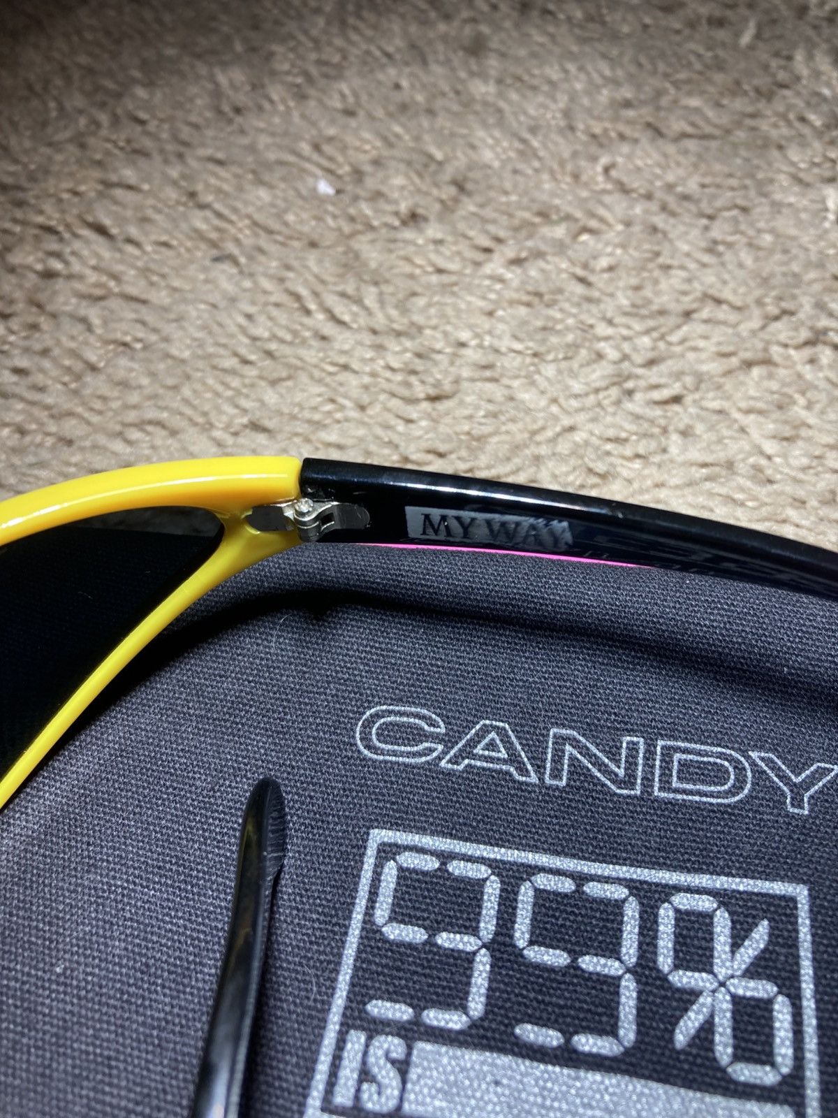 SS17 99%IS Sid Vicious My Way Sunglasses 2018 Korean Black
