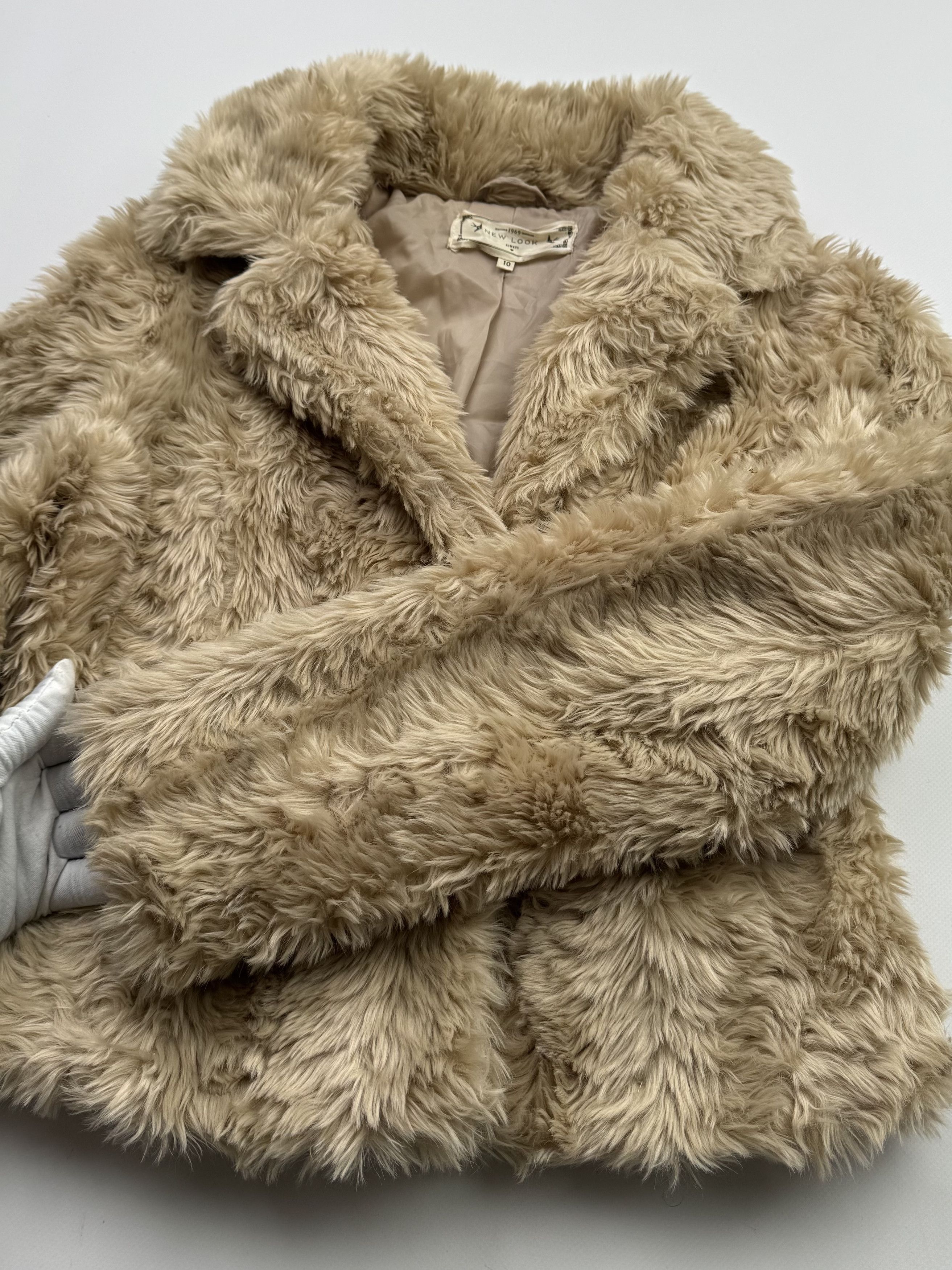 Vintage Vintage Faux Fur Cropped Jacket B330(V151)E2 Size S / US 4 / IT 40 - 6 Thumbnail