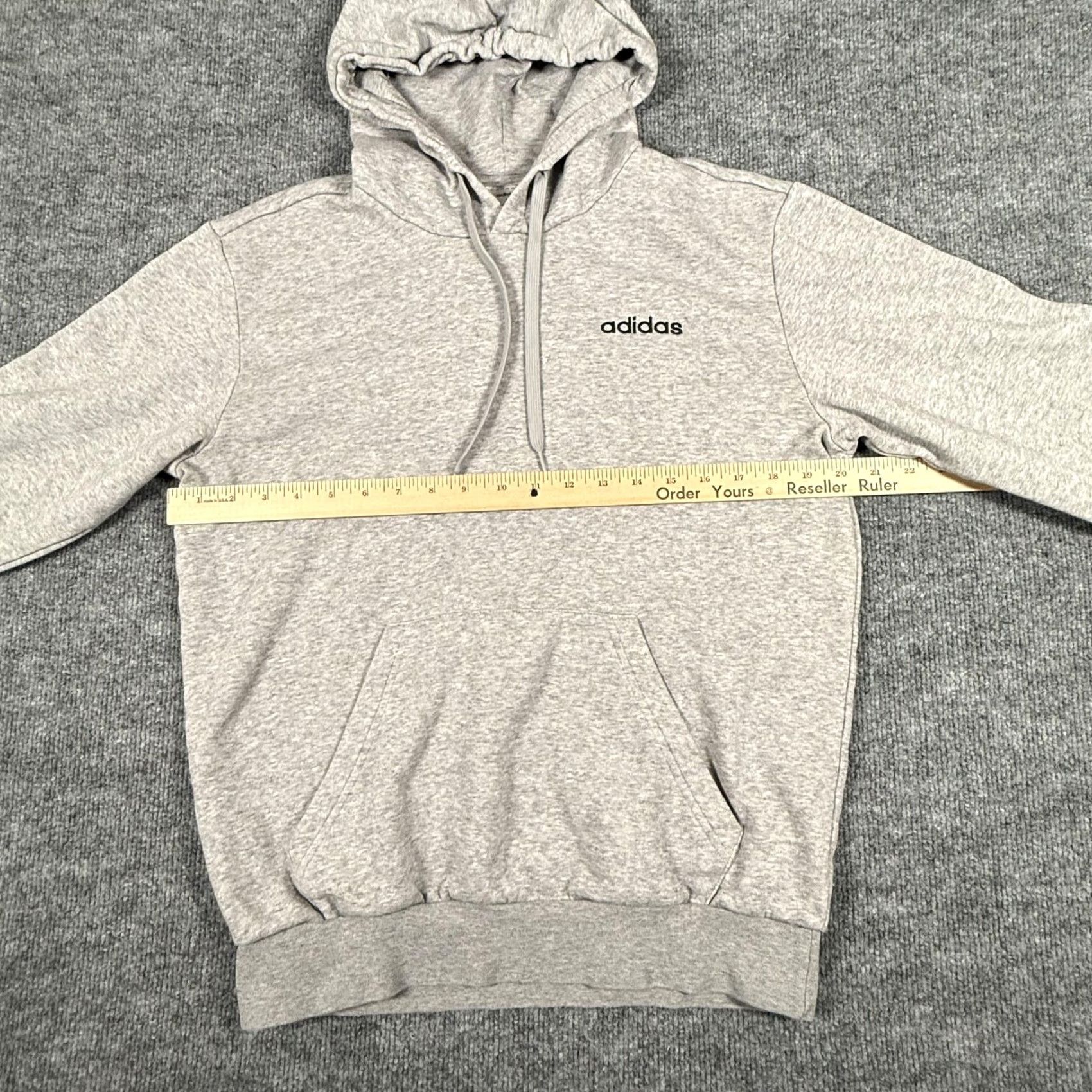 Adidas Adidas Hoodie Mens S Gray Pullover Sweatshirt OV9001 FL6310 Athletic Logo Size US S / EU 44-46 / 1 - 3 Thumbnail