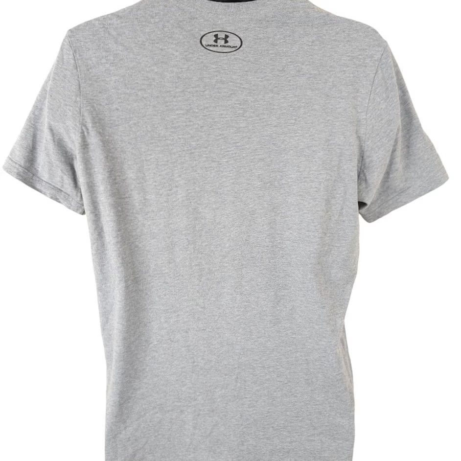 Under Armour Under Armour Project Rock T Shirt Mens Small Gray Progress Through Pain Shirt Mens Small GrayUASupervised? Size US S / EU 44-46 / 1 - 5 Thumbnail