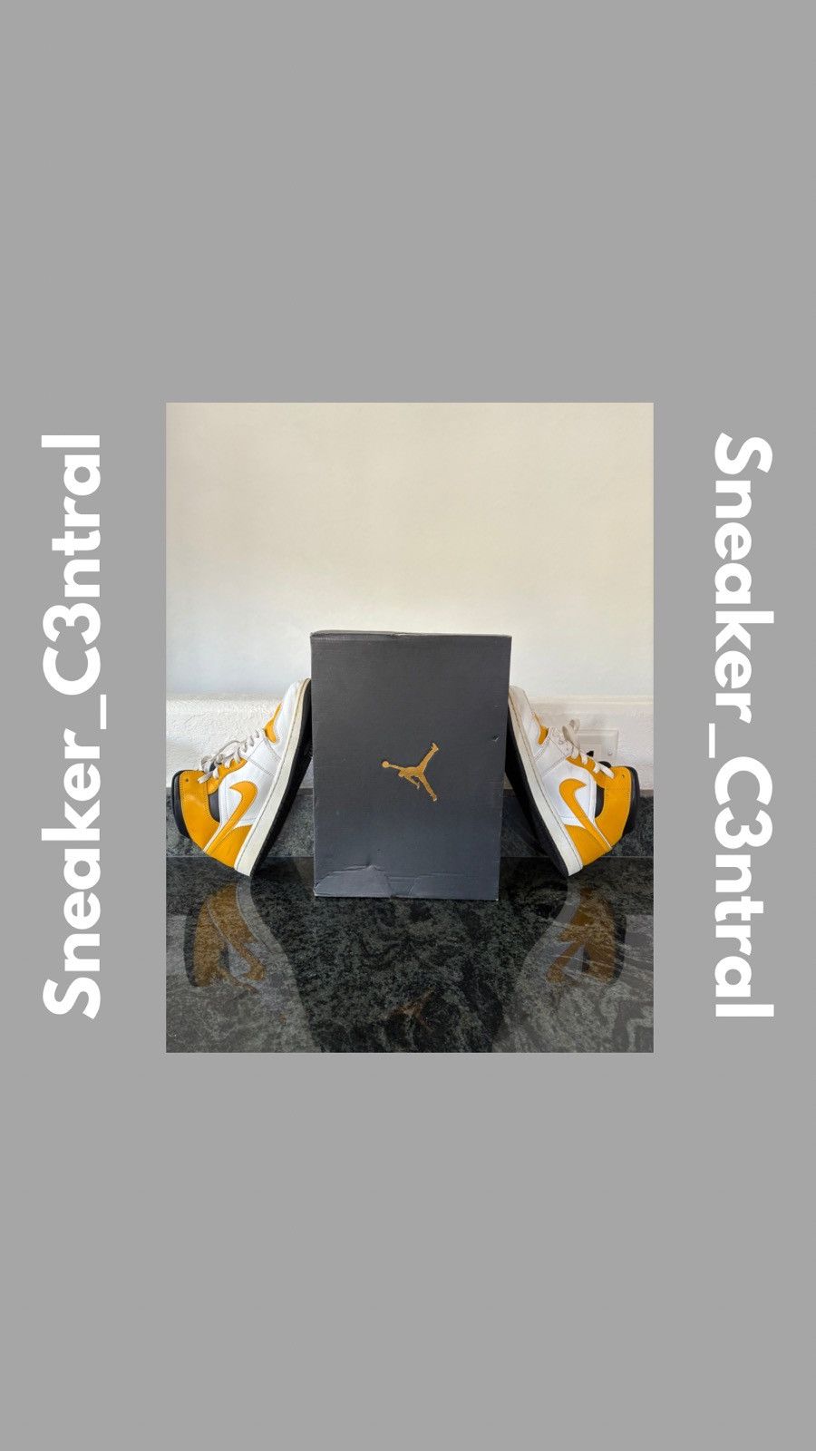 Nike Air Jordan 1 Mid University Gold | Size 10 Size US 10 / EU 43 - 1 Thumbnail
