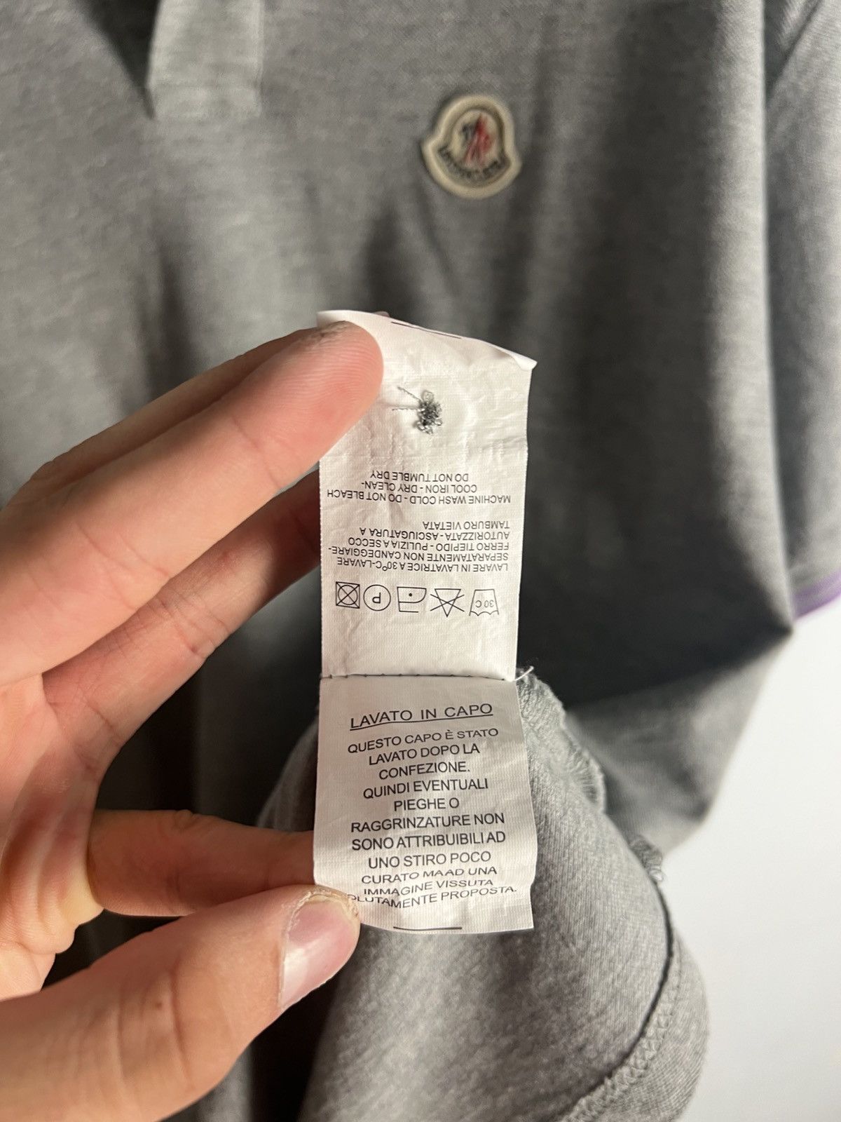 Moncler Moncler Polo T-Shirt Size US XL / EU 56 / 4 - 9 Thumbnail