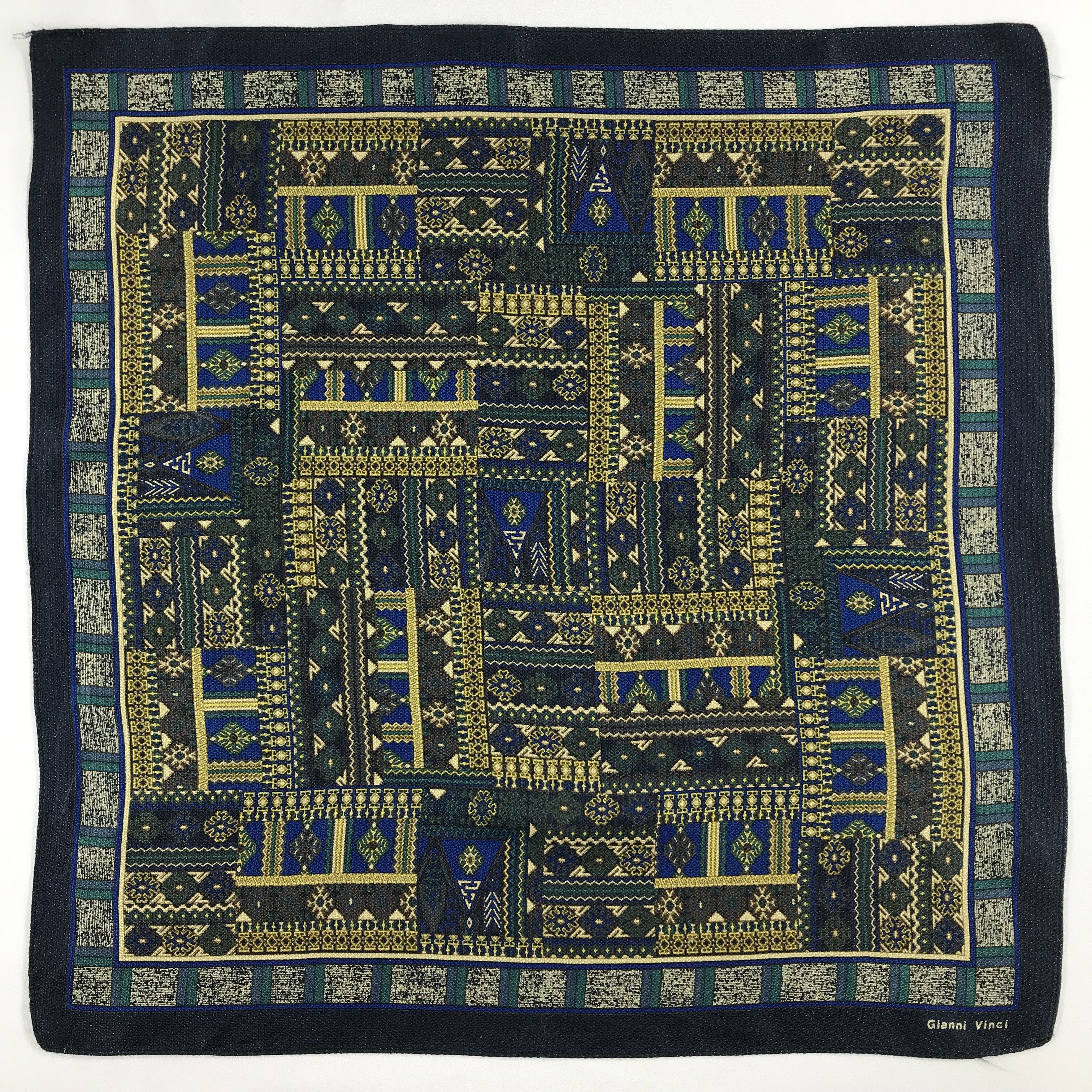 Vintage Gianni Vinci Bandana / Handkerchief / Neckerchief - S2563 Size ONE SIZE - 1 Thumbnail