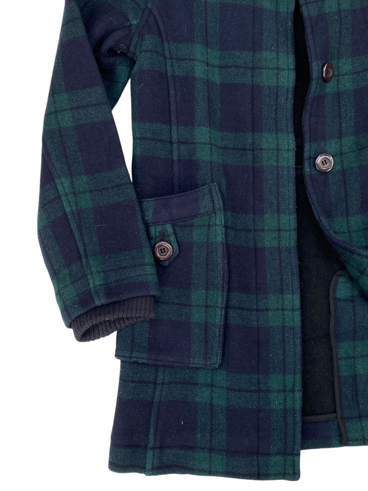 Japanese Brand Saburoku Wool Jacket Plaid Size US S / EU 44-46 / 1 - 5 Thumbnail