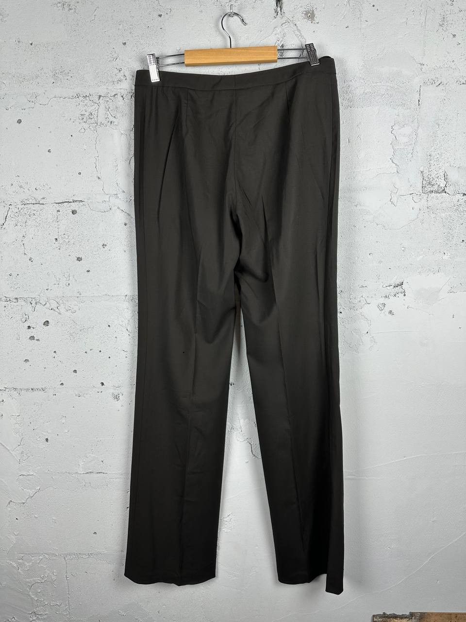 Loro Piana LORO PIANA Wool Women Wide Casual Trousers Size 28" / US 6 / IT 42 - 5 Thumbnail