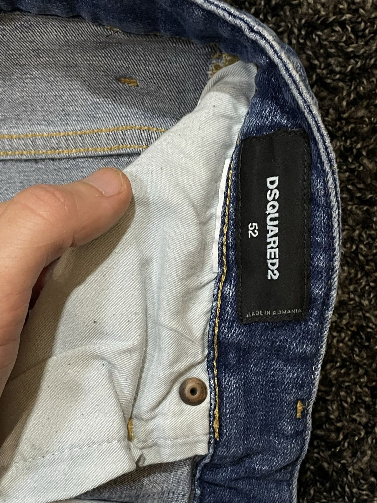 Dsquared2 Dsquared luxury distressed jeans baggy Y2K Size US 36 / EU 52 - 6 Thumbnail