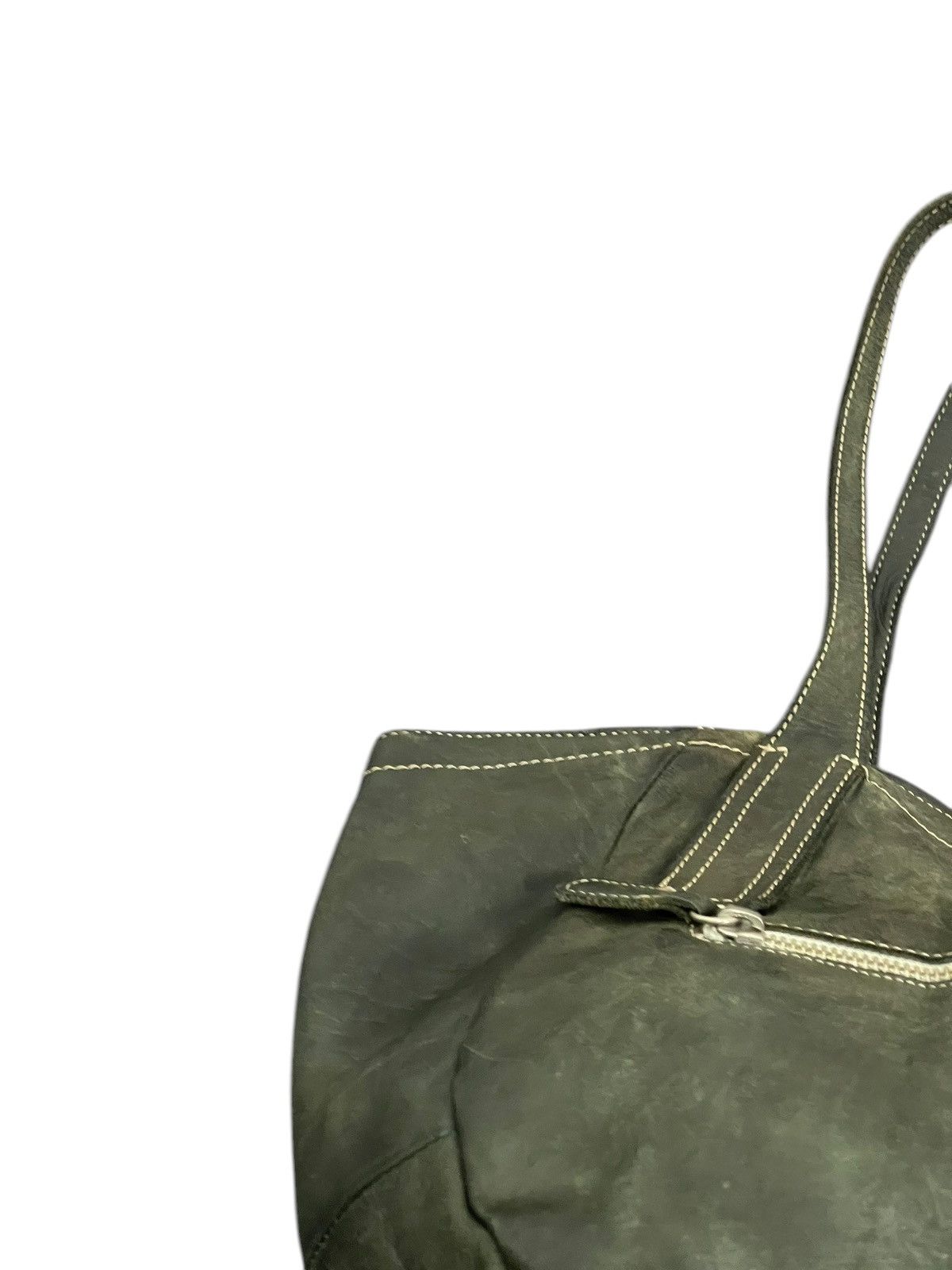 Genuine Leather Full Leather Patina Lily Japan Tote Shoulder Bag 1🟩8 Size ONE SIZE - 12 Thumbnail
