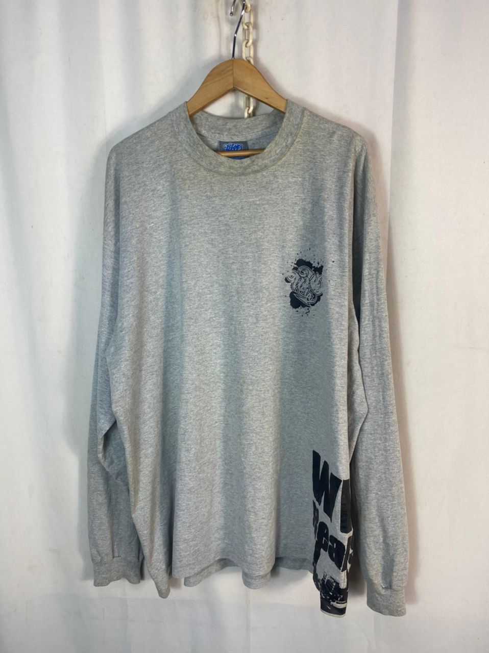 Vintage Wild west printed long sleeve tshirt made in usa Size US XXL / EU 58 / 5 - 1 Thumbnail