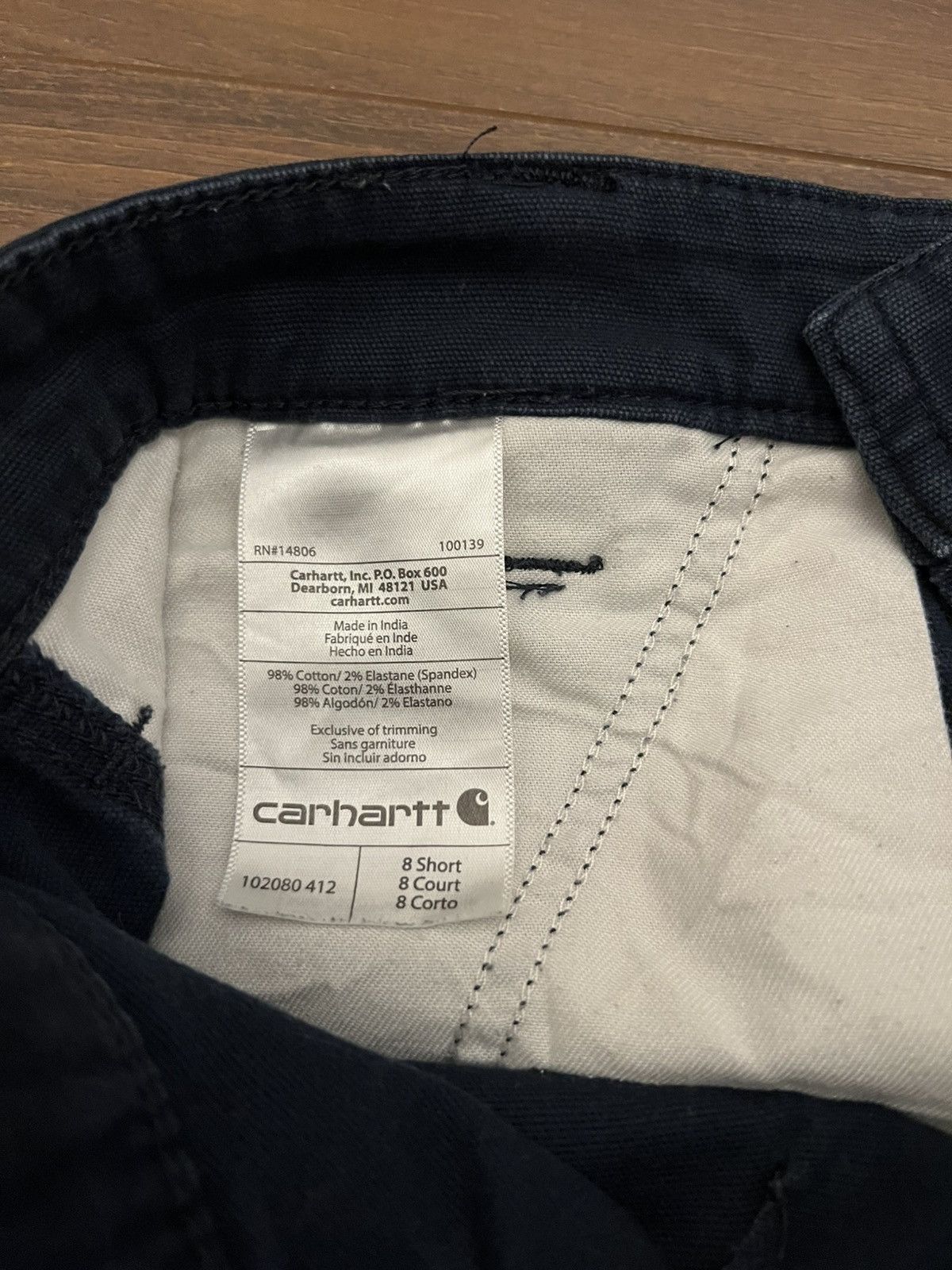 Carhartt Vintage Carhartt Canvas Carpenter Pants Size US 33 - 6 Thumbnail