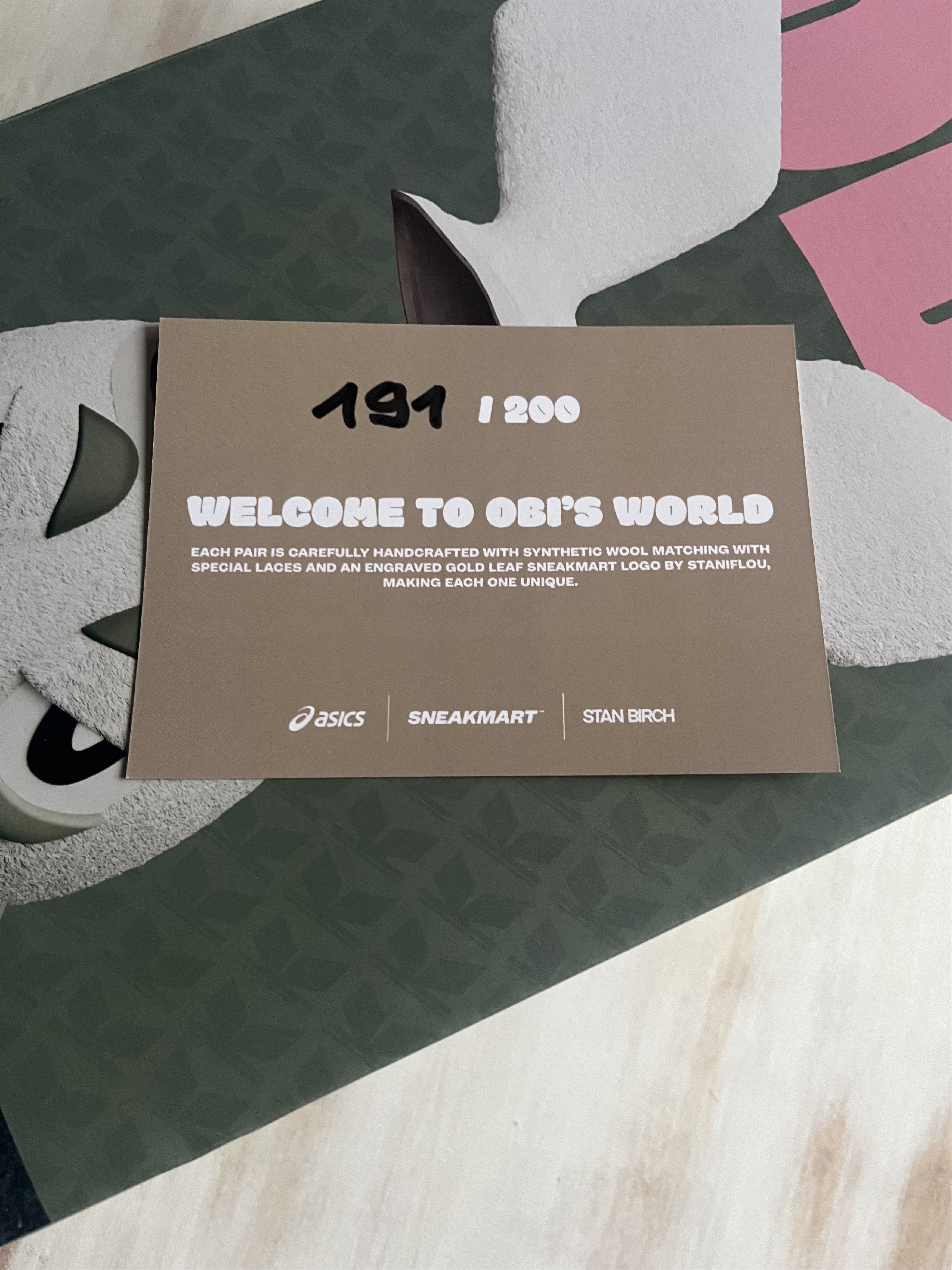 Asics Asics x Sneakmart x Stan Birch (OBI) Size US 8.5 / EU 41-42 - 12 Thumbnail