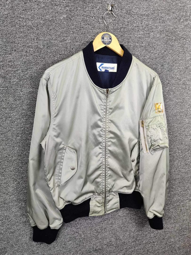 Japanese Brand Vintage Kushitani Motor Cycling Explorer Bomber Jacket Size US L / EU 52-54 / 3 - 6 Thumbnail