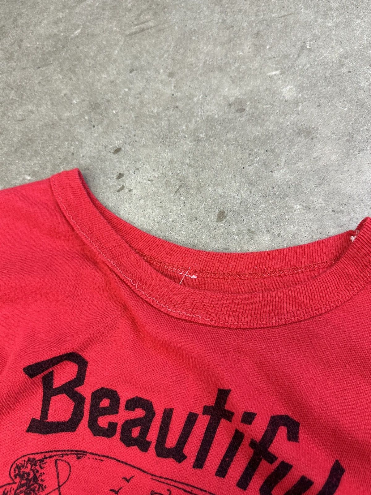 Vintage Nimpo Lake Ringer Tee 80s Canada Graphic Small Red Size US S / EU 44-46 / 1 - 3 Thumbnail