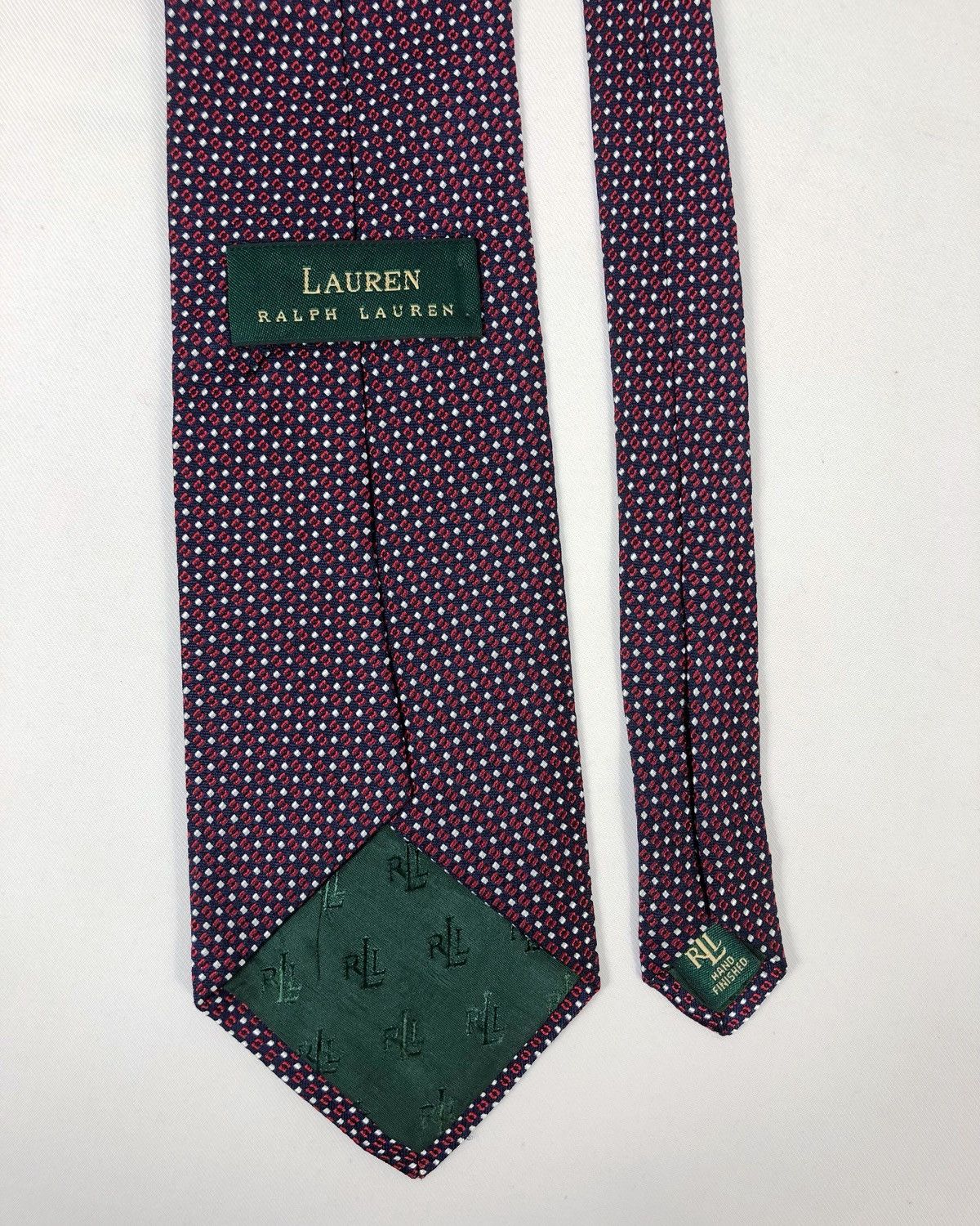 Lauren Ralph Lauren Rare Lauren by Ralph Lauren Silk Tie Made in USA Size ONE SIZE - 4 Thumbnail