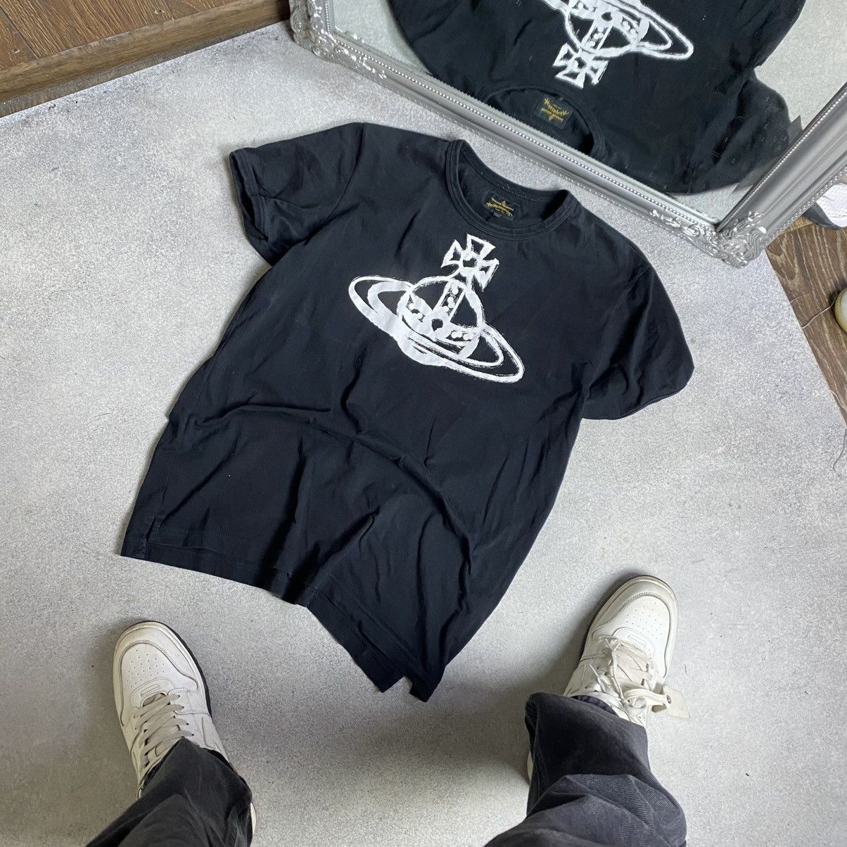 Vivienne Westwood t-shirt big logo vintage tee