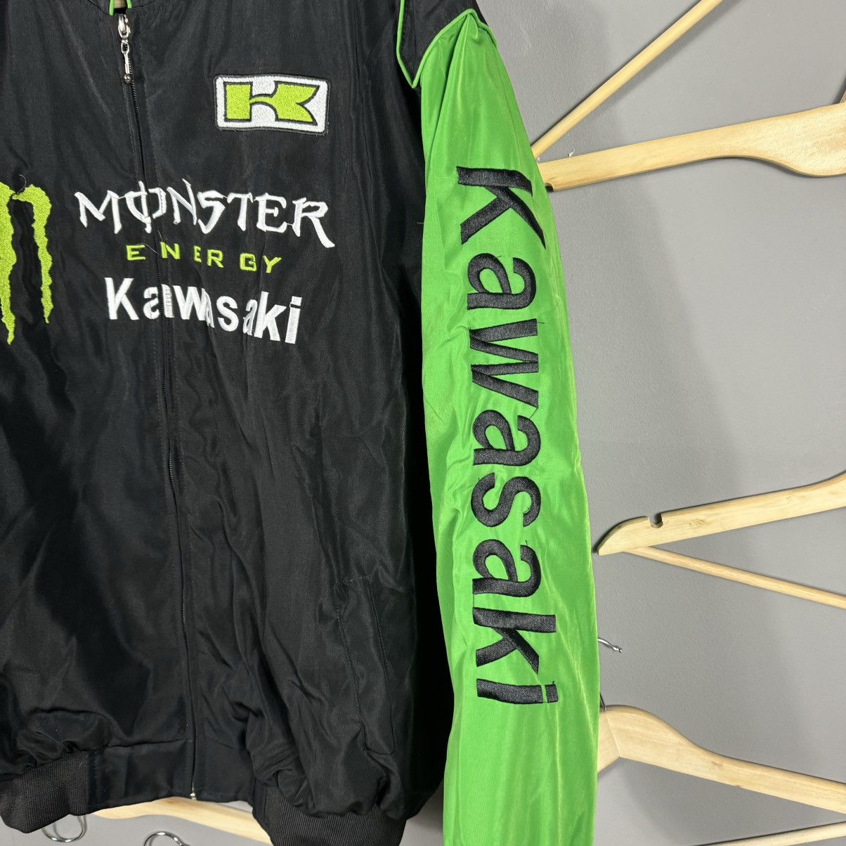 Formula 1 Vintage Kawasaki Monster Energy F-1 Racing Jacket Size US XL / EU 56 / 4 - 8 Thumbnail