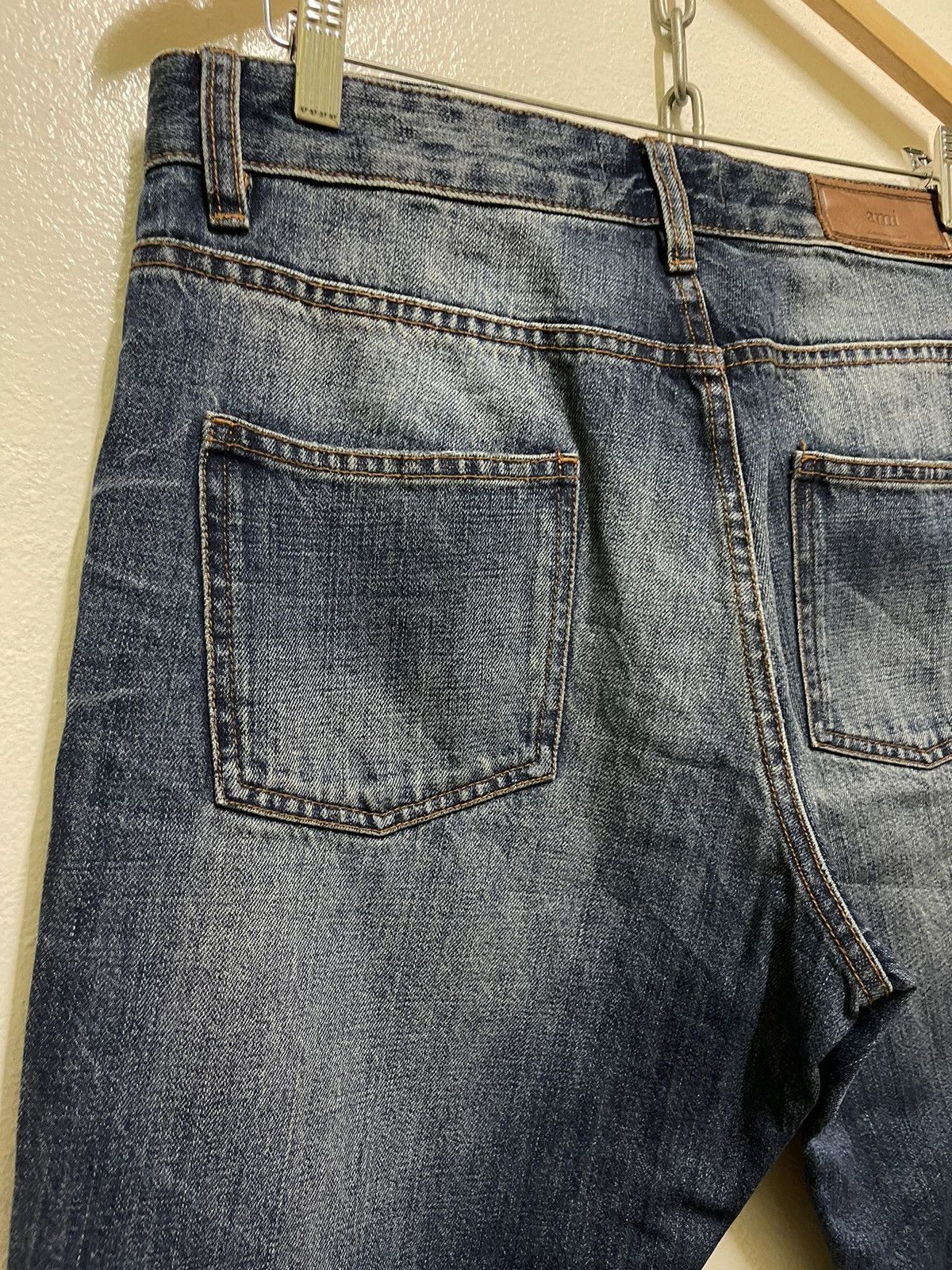 AMI AMI Alexandre Mattiussi Carrot Fit Jeans Size US 33 - 13 Thumbnail