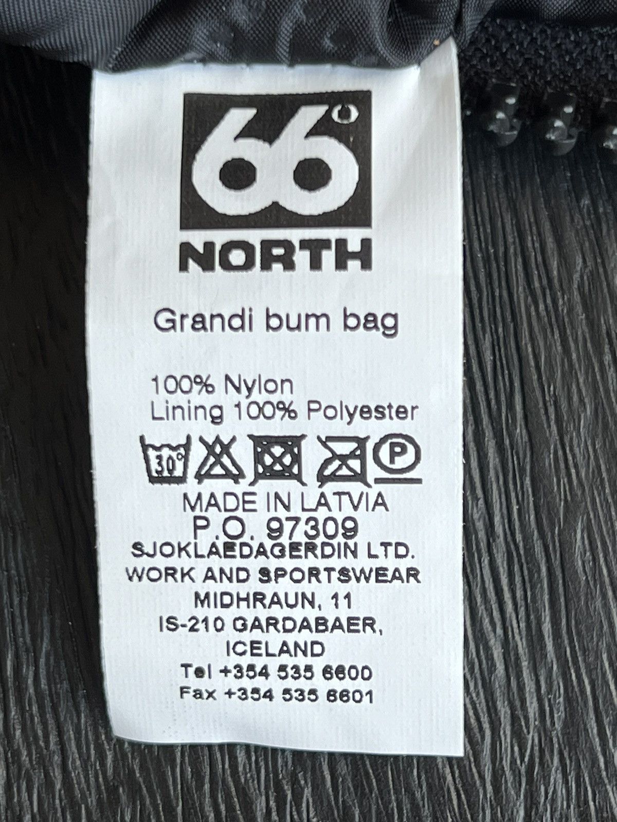 66 North Sacoche Banane 66° North neuve Size ONE SIZE - 3 Thumbnail