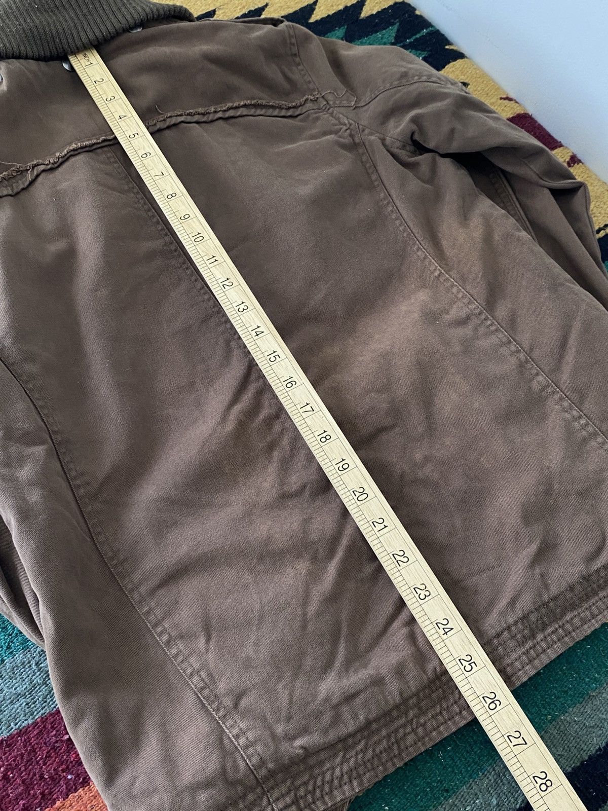 In The Attic In the Attic Military Field Jacket Brown Rib Collar Y2K Size US M / EU 48-50 / 2 - 5 Thumbnail