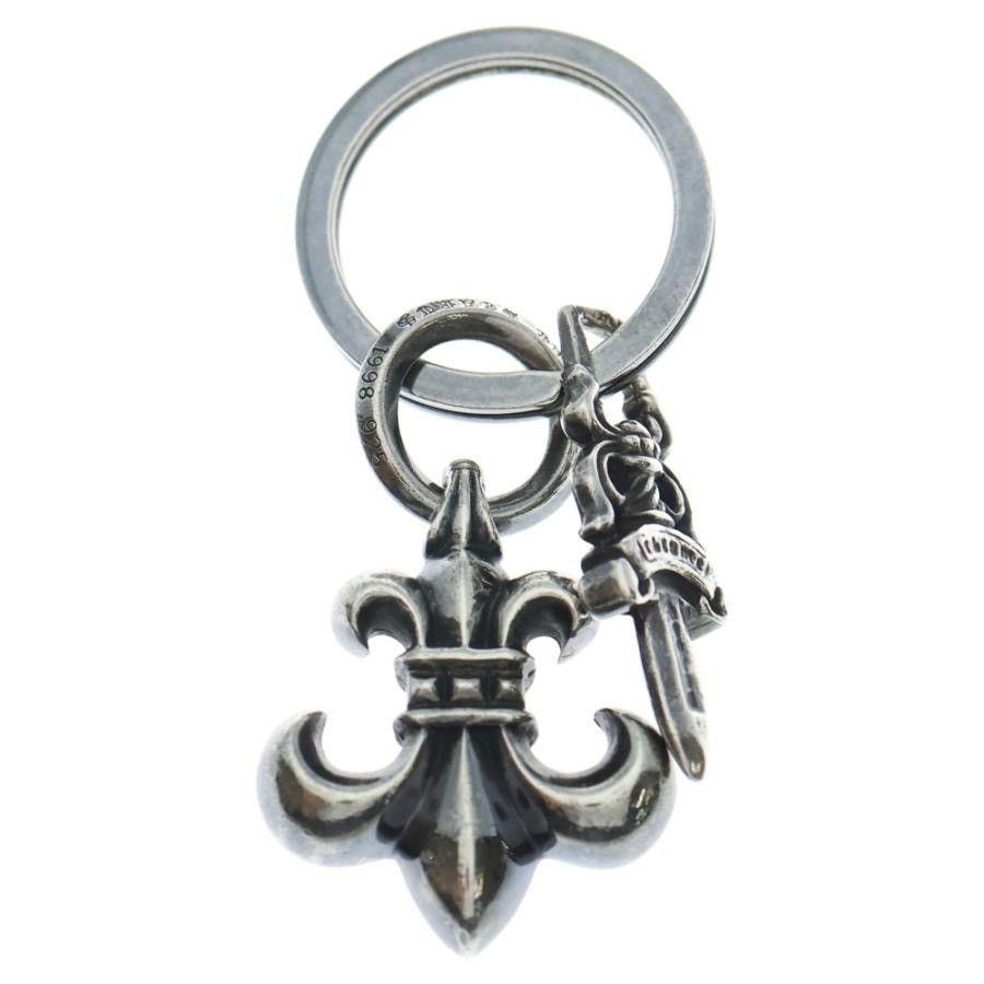 Chrome Hearts Chrome Hearts Dagger Fleur Key Ring Size ONE SIZE - 1 Thumbnail