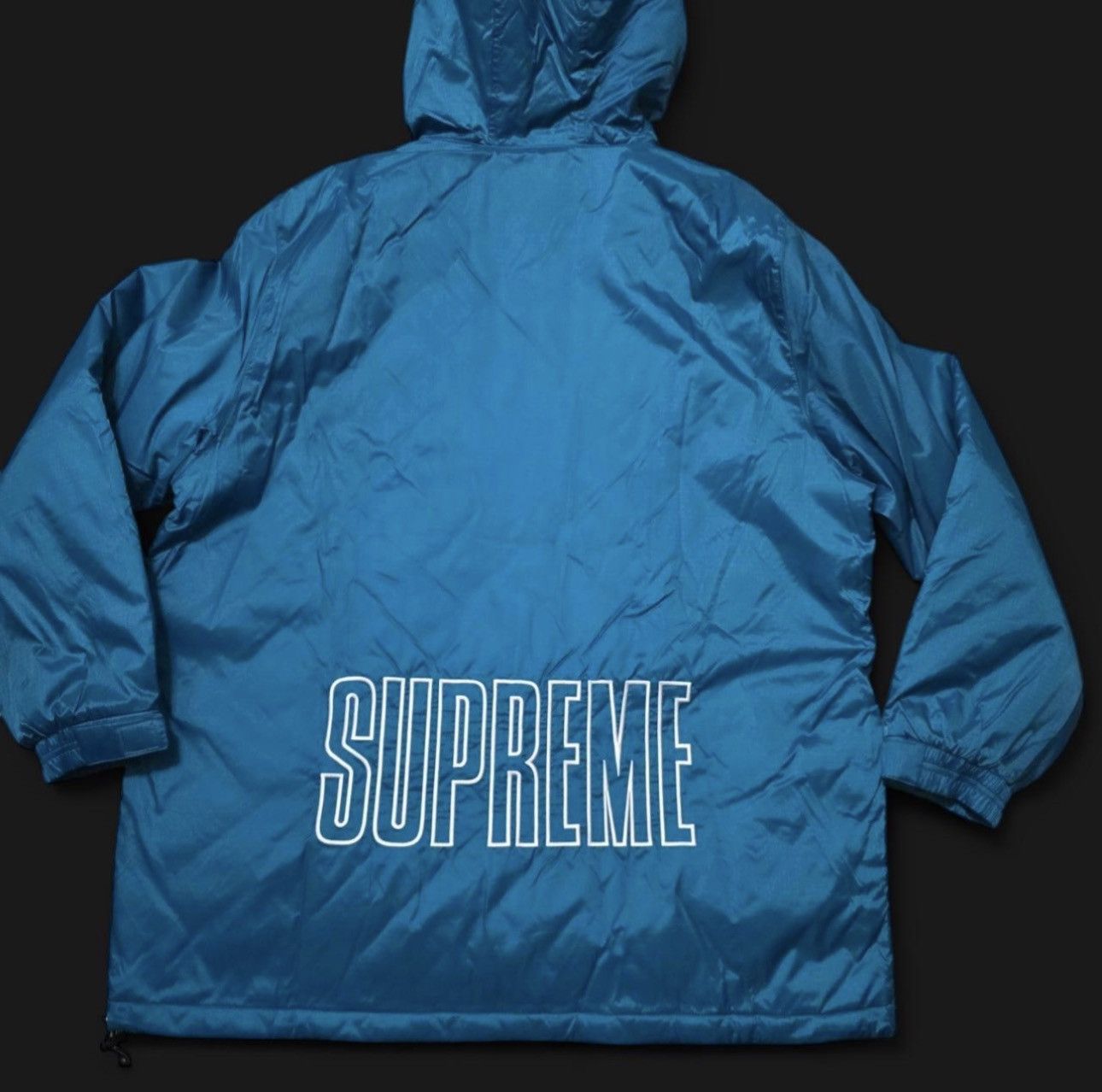 Champion × Supreme Supreme x Champion Anorak Jacket — Teal / XL Size US XL / EU 56 / 4 - 1 Thumbnail