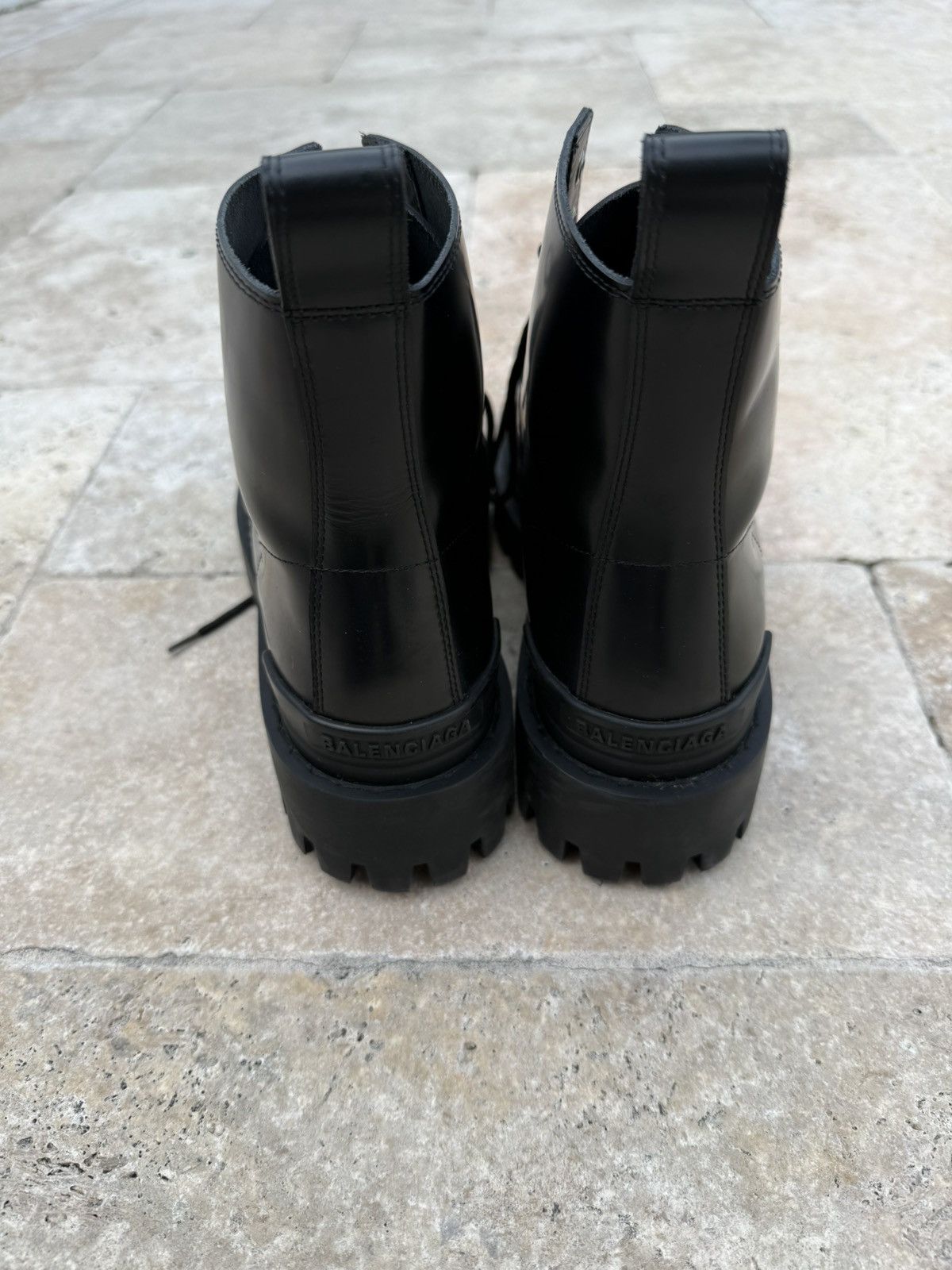 Balenciaga Balenciaga Leather Strike Boots Size US 10 / EU 43 - 5 Thumbnail