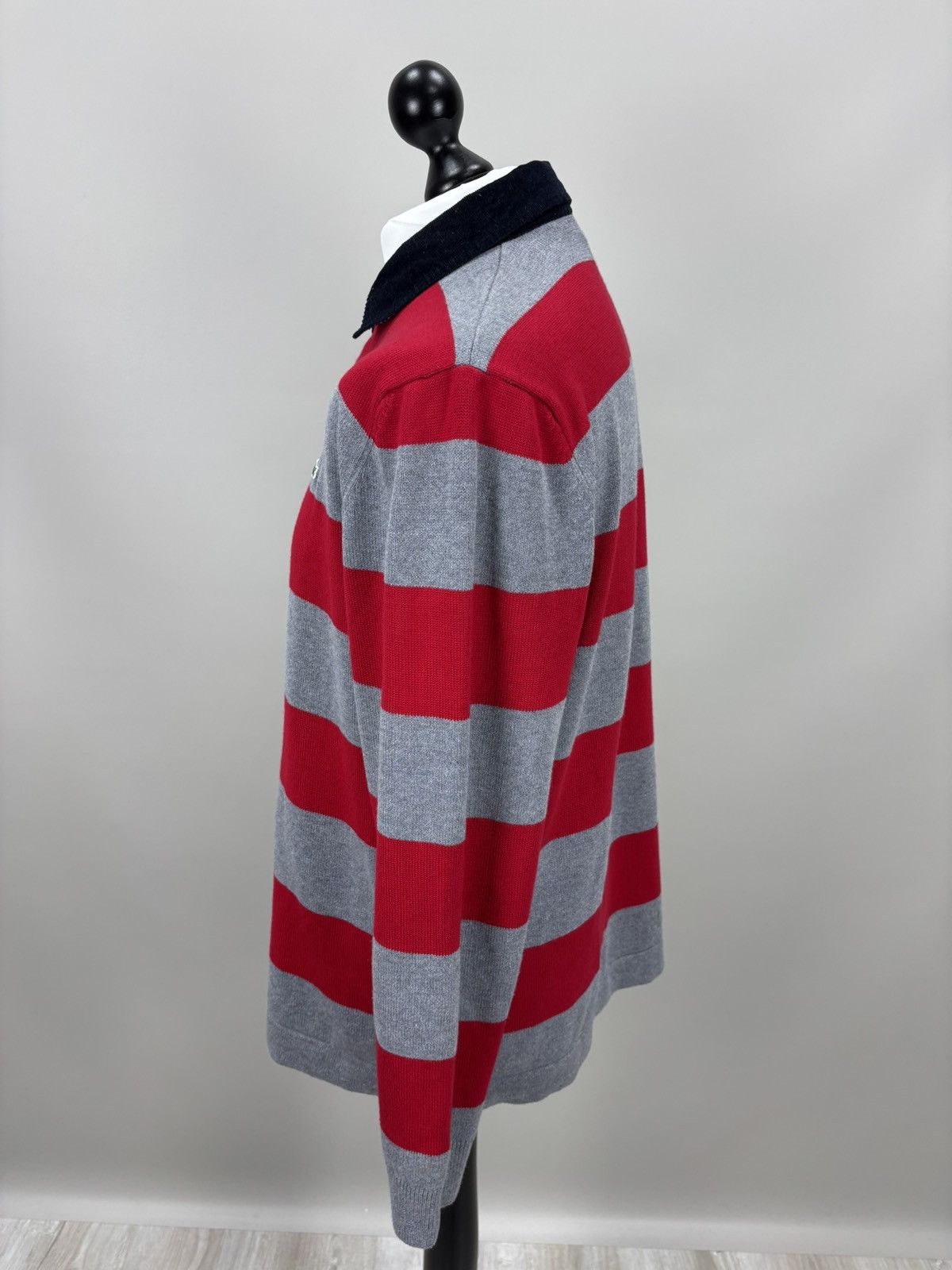 Lacoste Mens vintage long sleeve sweater rugby Lacoste Size 7 Size US L / EU 52-54 / 3 - 9 Thumbnail