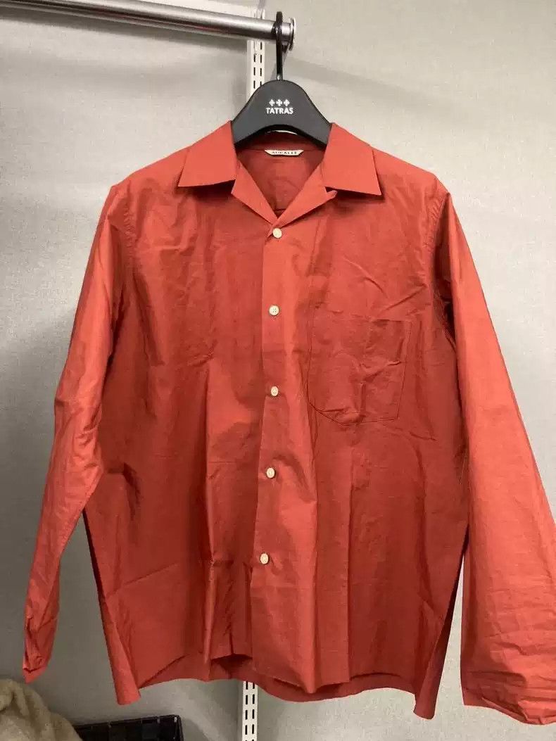 Auralee Auralee selvedge weather cloth shirt | Grailed