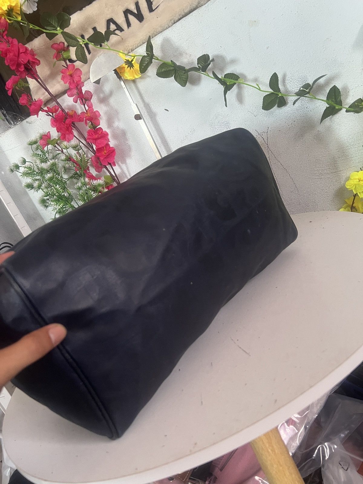 Christian Dior Monsieur × Vintage Vintage Christian Dior Boston Navy Blue Size ONE SIZE - 19 Thumbnail