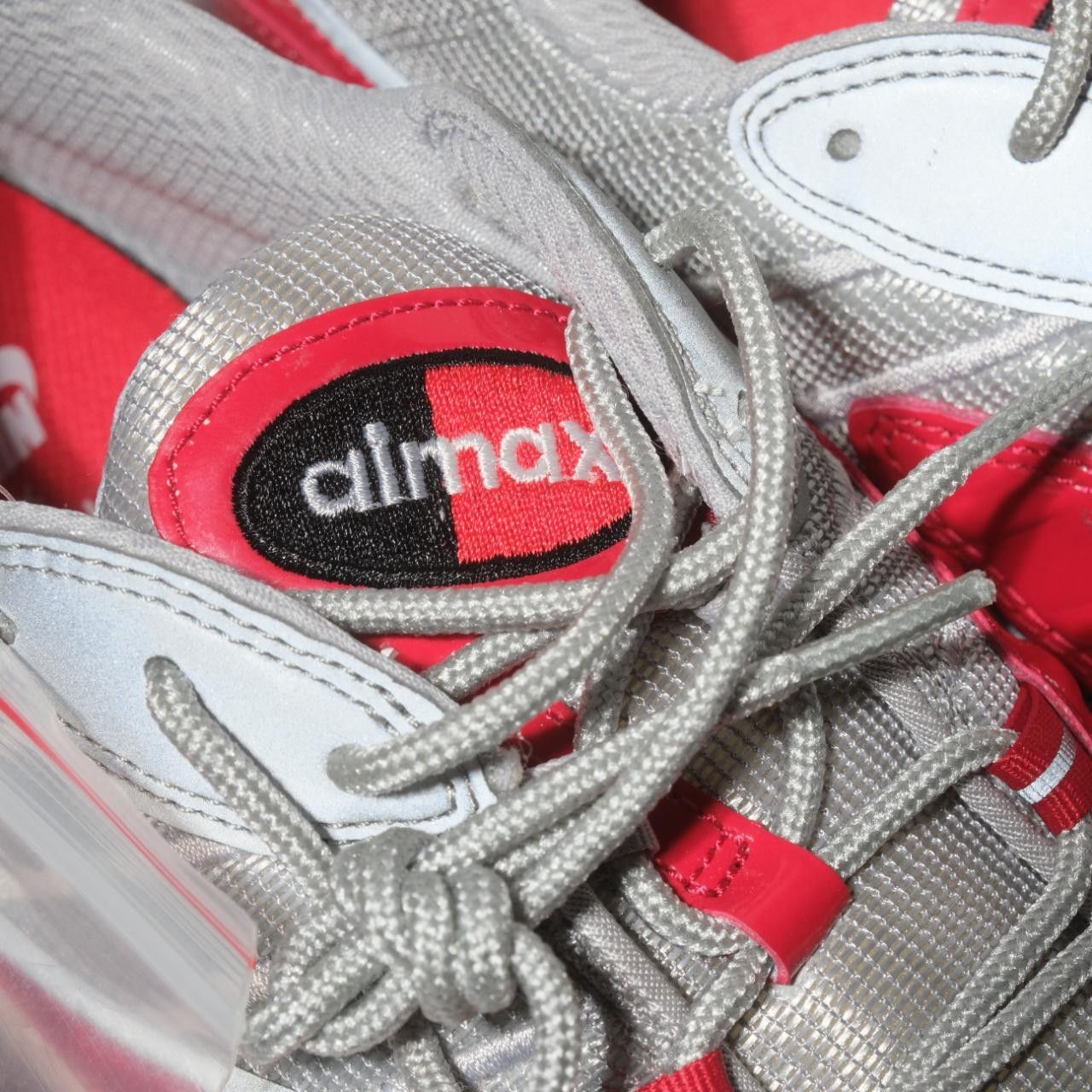 Nike × Supreme Supreme x Nike Air Max 98 'Varsity Red' 2016 Size US 12.5 / EU 45-46 - 4 Thumbnail