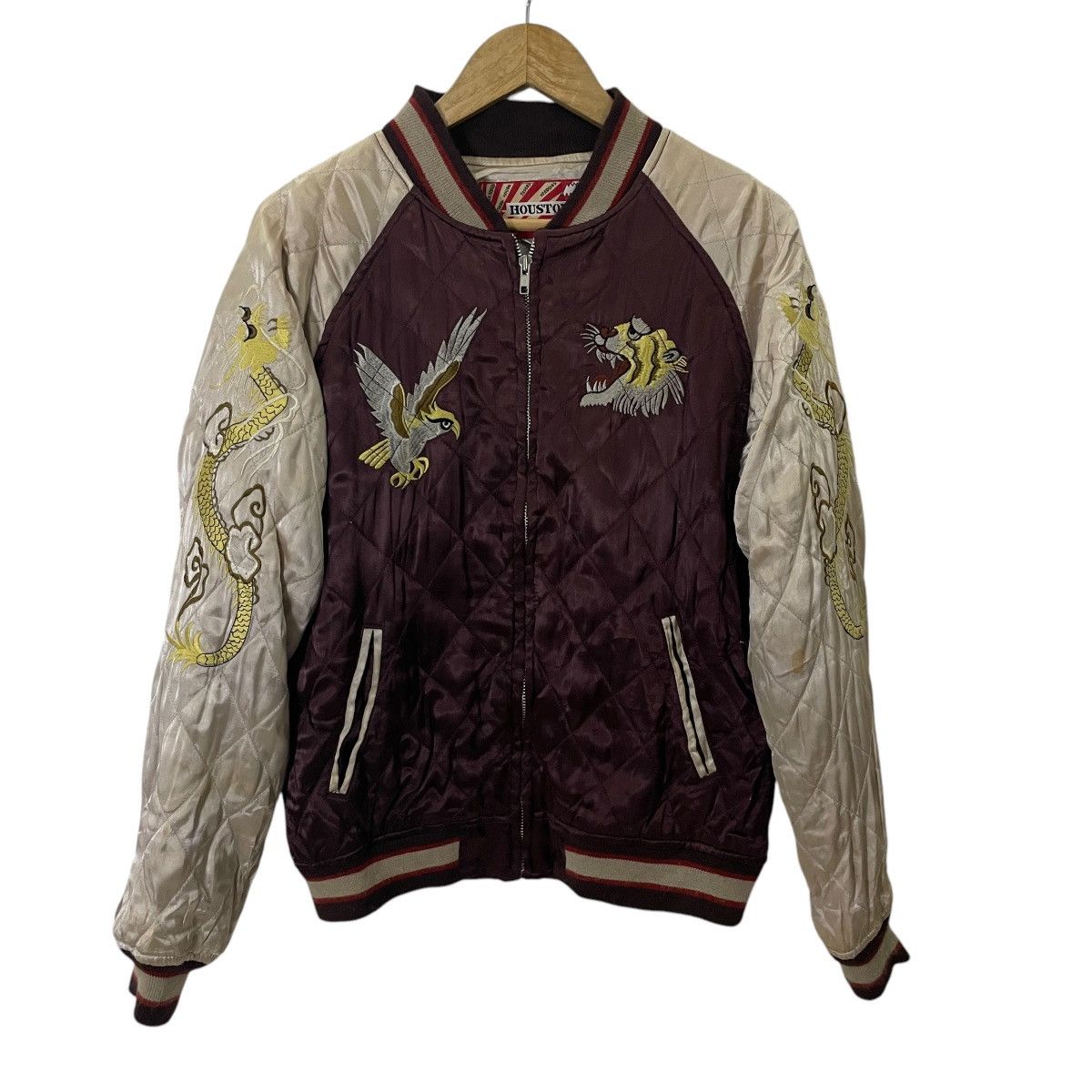 Japanese Brand Vintage Houston Japan Sukajan Embroidery Jacket Size US M / EU 48-50 / 2 - 8 Thumbnail