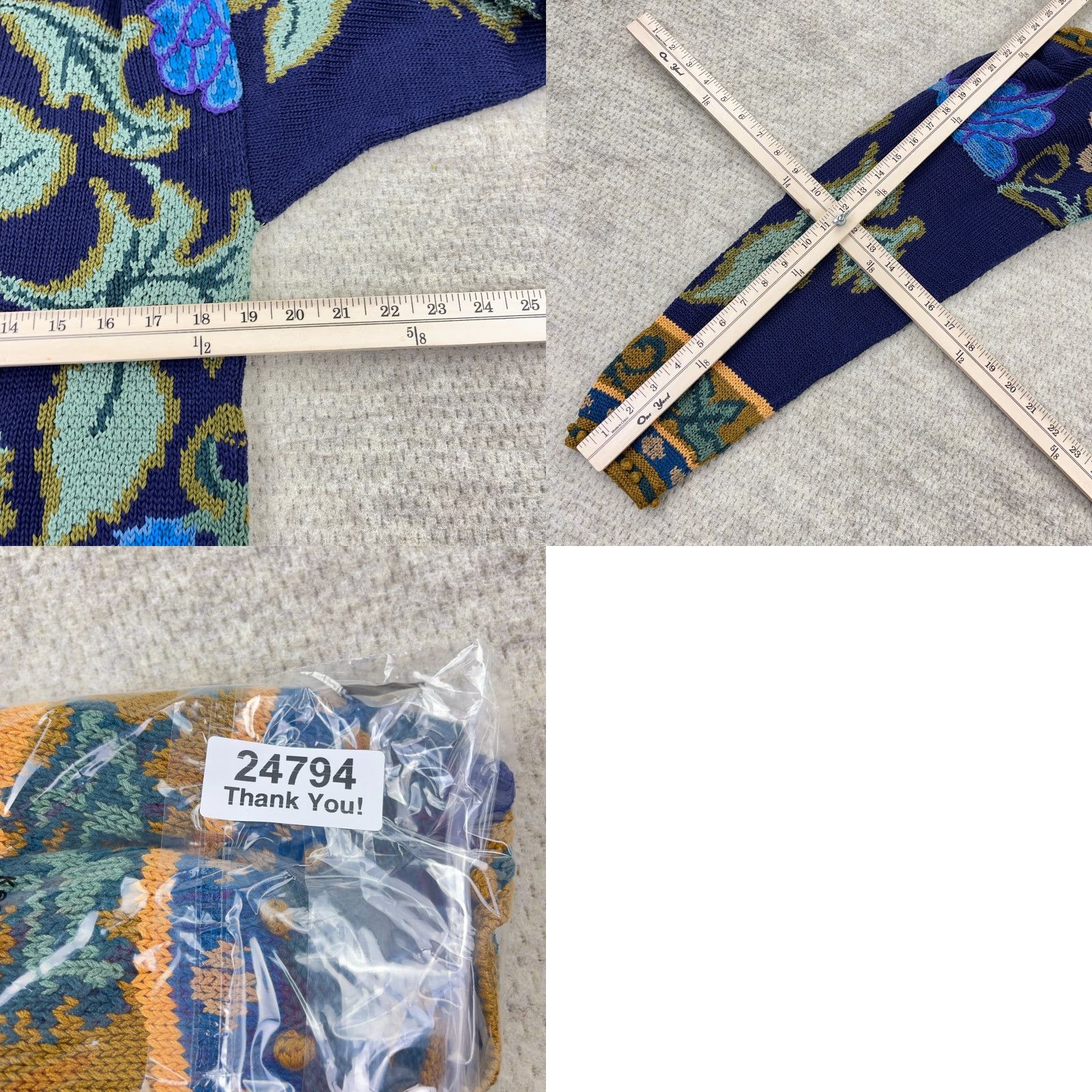 Vintage Vintage Peruvian Connection Women's Blue 90s Geometric Pullover Sweater User: Vintage Peruvian Connection Women's Blue 90s Geometric Pullover Sweater Size L / US 10 / IT 46 - 8 Thumbnail