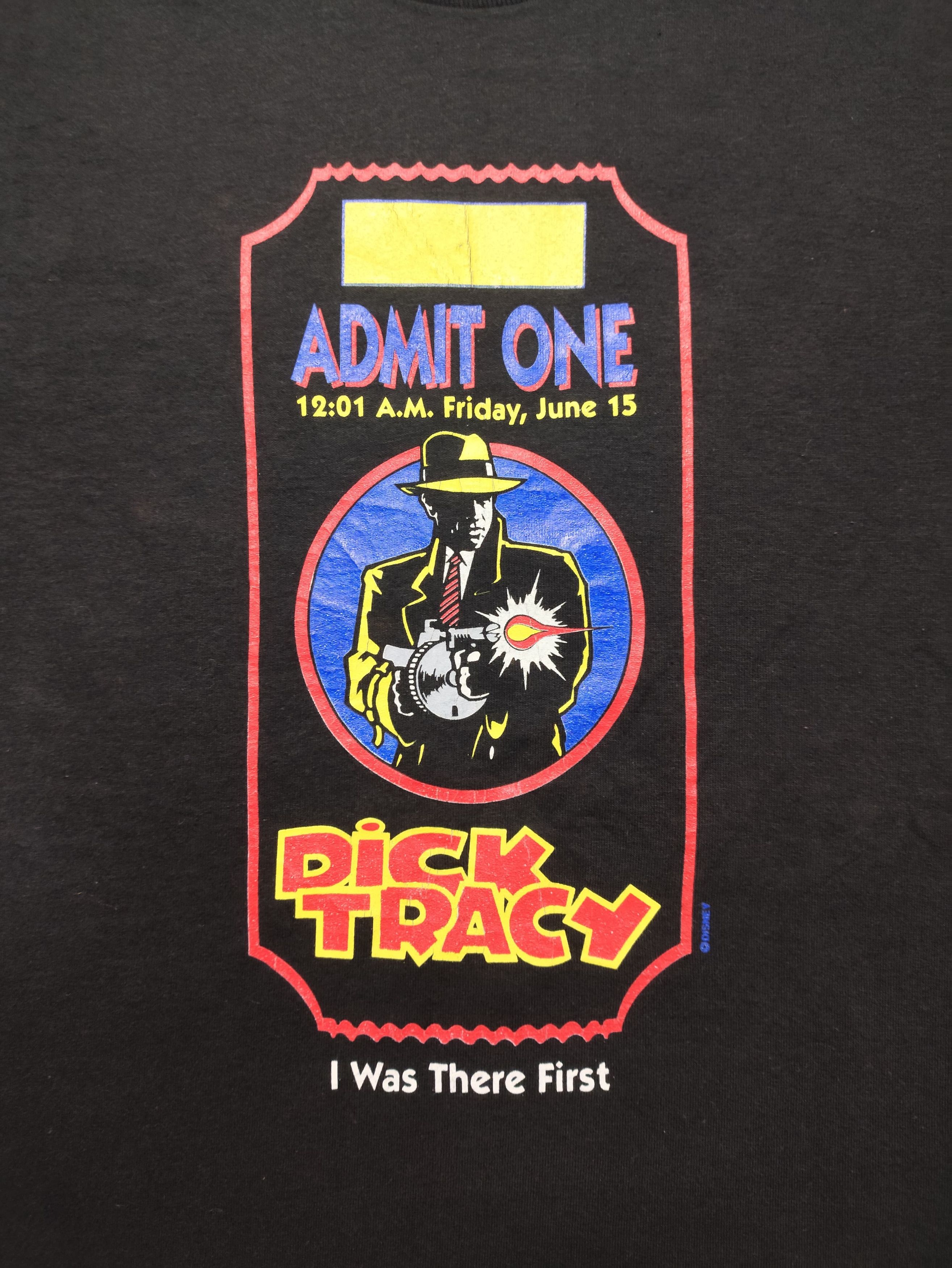 Disney Vintage Dick Tracy Size US XL / EU 56 / 4 - 2 Thumbnail