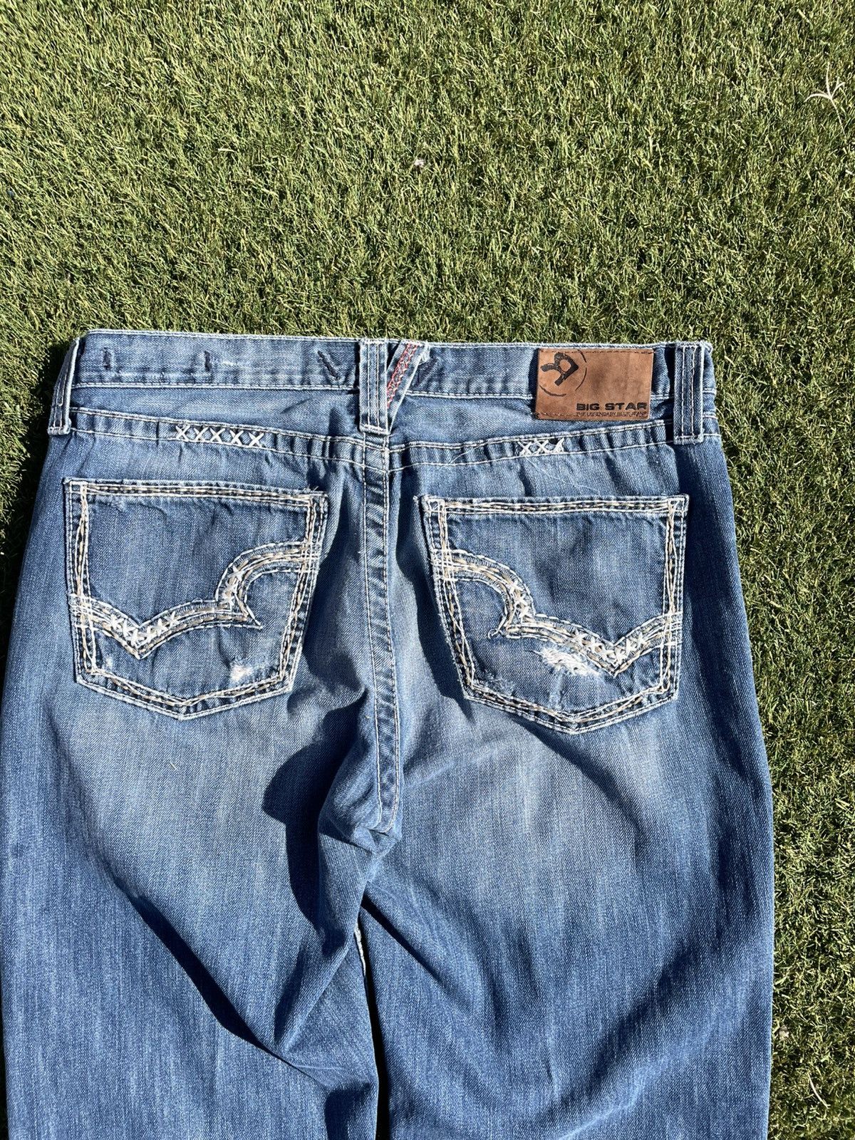 Other Big Star Voyager Straight Leg jeans light wash size 34 x 39 Size US 34 / EU 50 - 8 Thumbnail