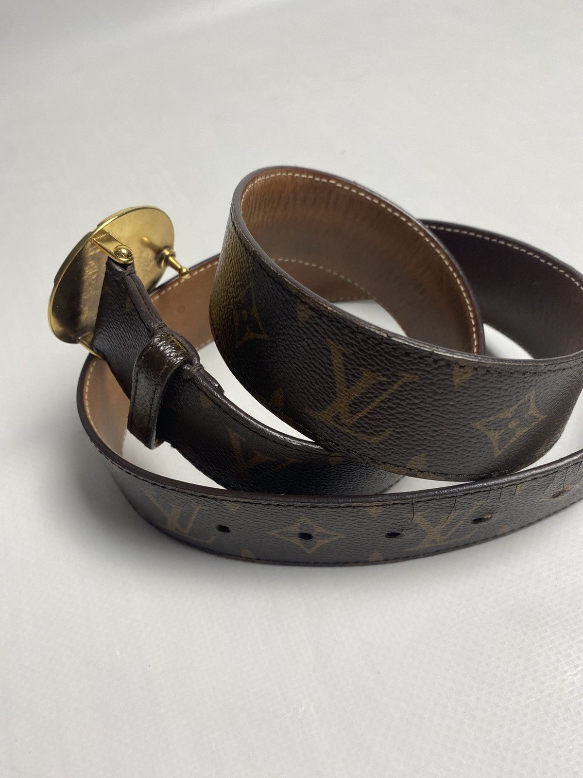 Louis Vuitton Louis Vuitton Monogram Belt Size ONE SIZE - 3 Thumbnail