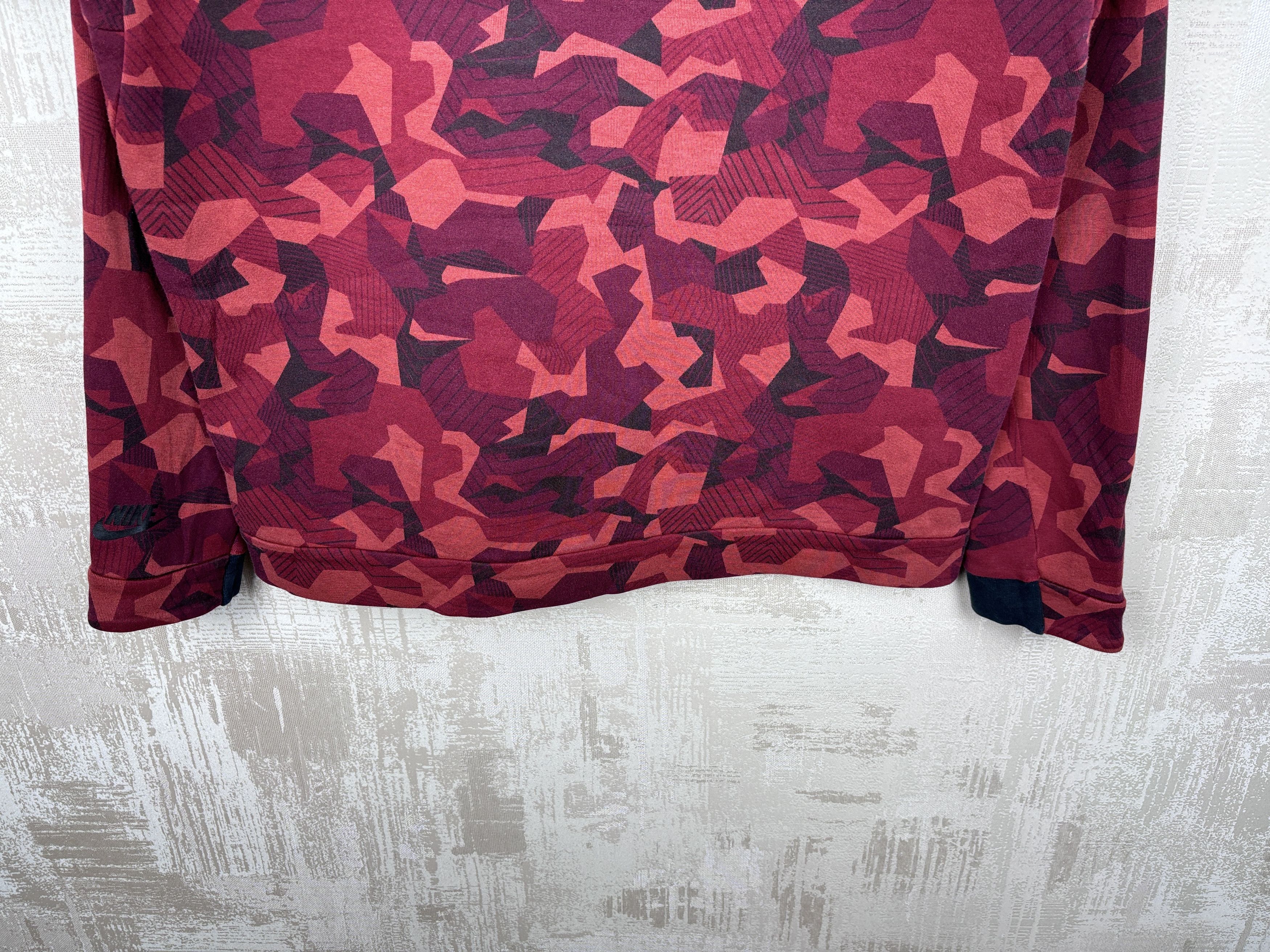 Nike Nike Tech Fleece Camo Camouflage Crew Sweatshirt Size US M / EU 48-50 / 2 - 21 Thumbnail