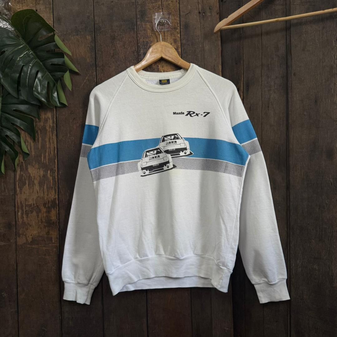 Vintage Vintage Mazda Rx-7 Sweatshirt Size US M / EU 48-50 / 2 - 1 Thumbnail