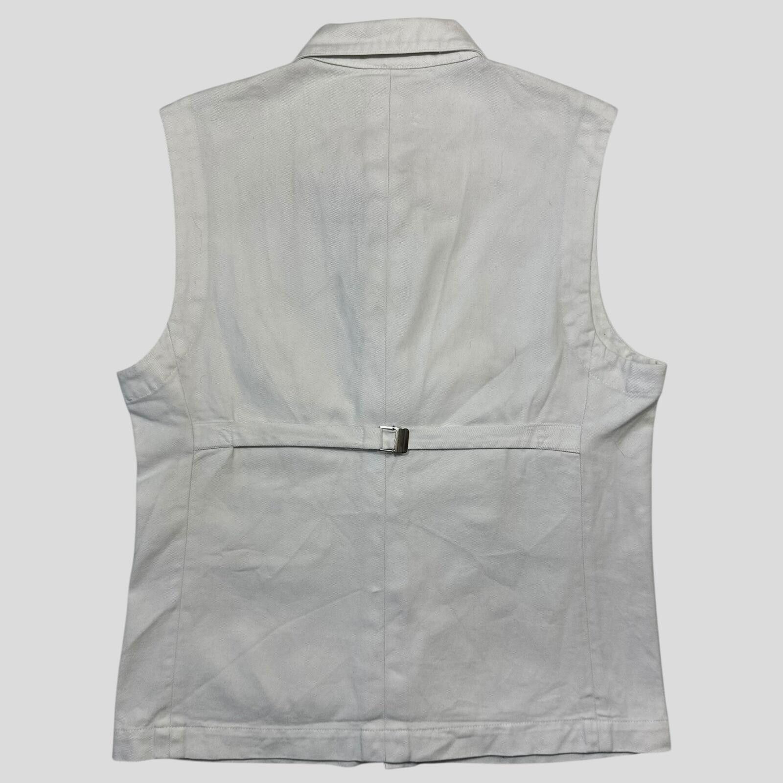 Comme des Garcons Comme Des Garçons Homme Plus 1994 Cotton Gilet Vest Jacket M Size US M / EU 48-50 / 2 - 3 Thumbnail